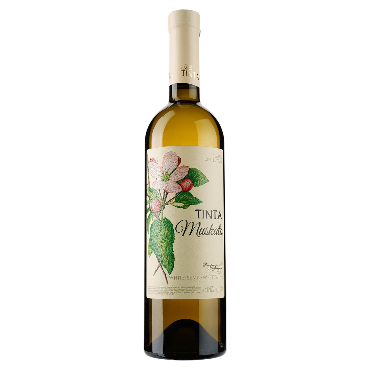 Вино Villa Tinta Muscato, біле, напівсолодке, 11-12%, 0,75 л (8000018914822) - зображення 1