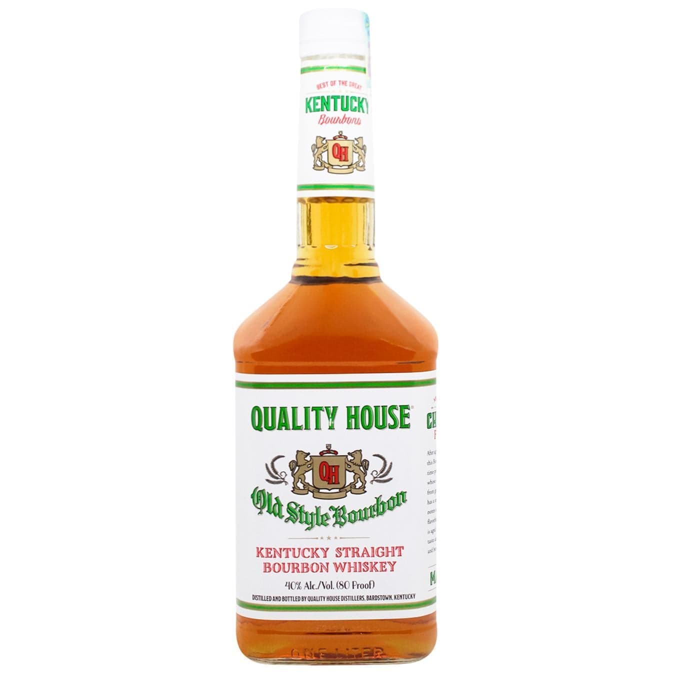 Бурбон Heaven Hill Distilleries Quality House Old Style White Bourbon 0.75 л 40% - зображення 1