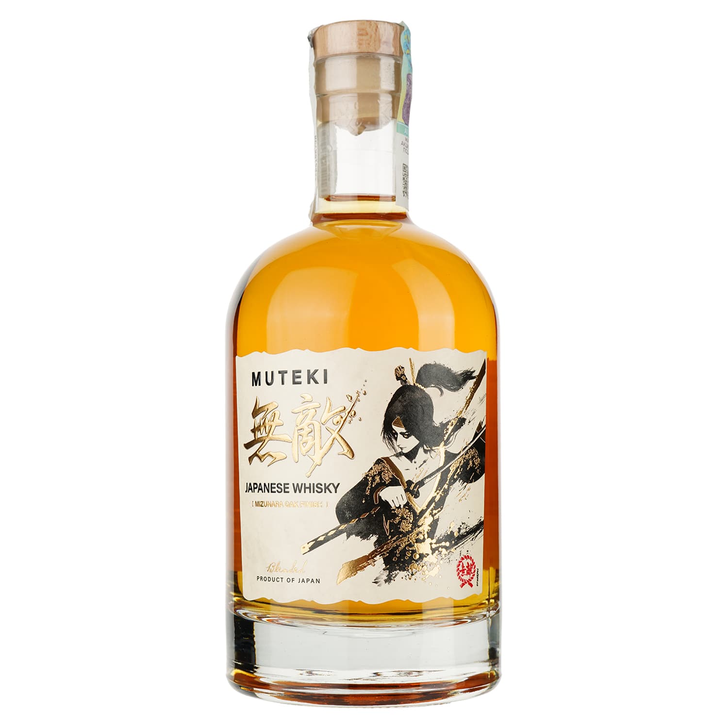Віскі Muteki Blended Japanese Whiskey, 40%, 0,7 л - зображення 1