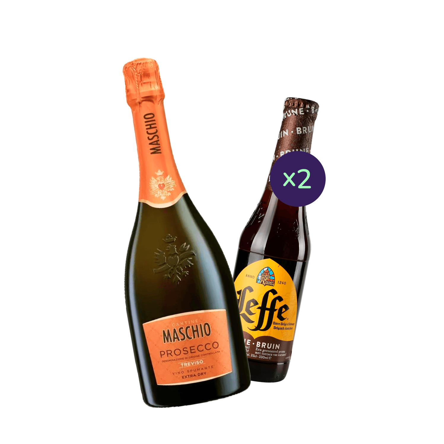 Коктейль Black Velvet (набір інгредієнтів) х25 на основі Maschio Prosecco Treviso - зображення 2