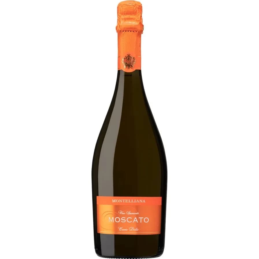 Вино ігристе Montelliana Moscato Dolce Spumante біле солодке 0.75 л - зображення 1