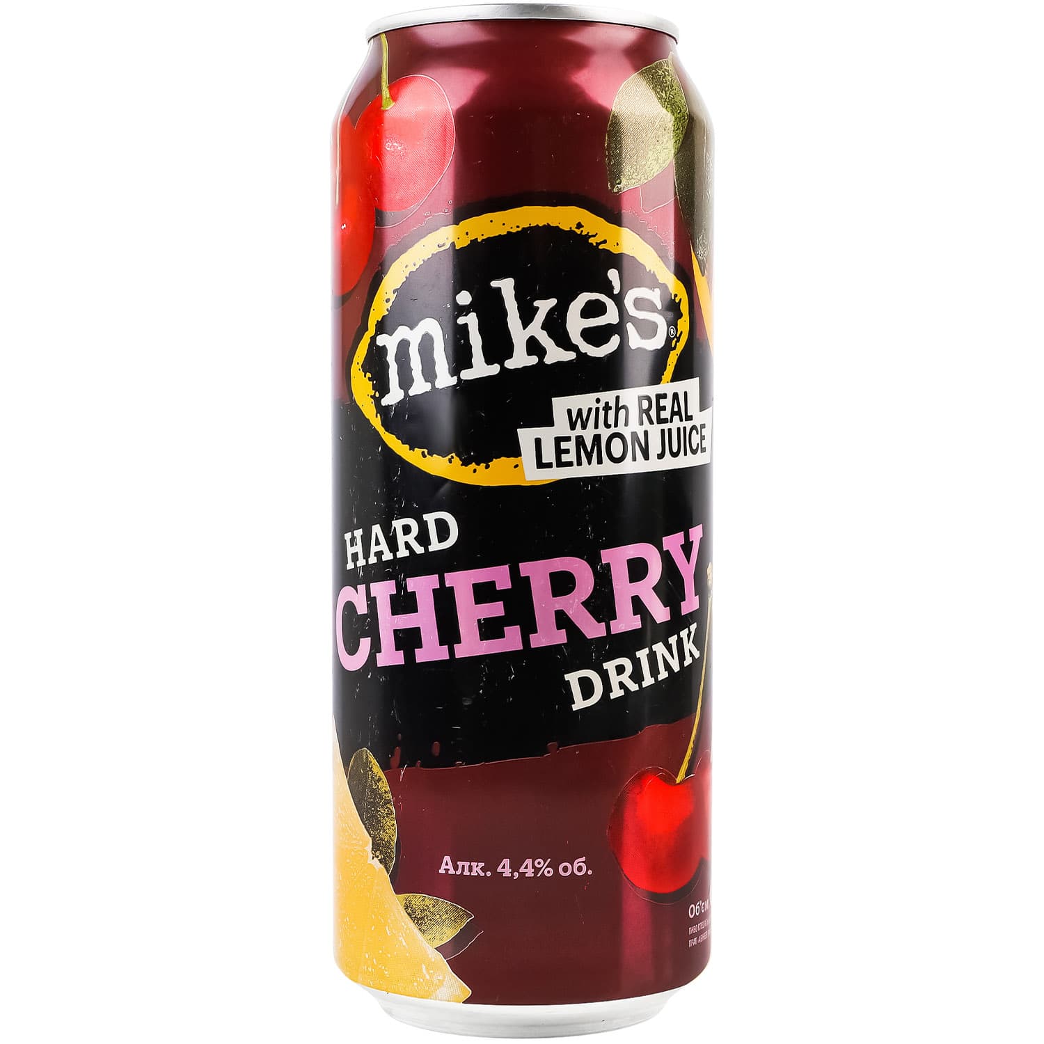 Пиво Mike's Hard Drink Cherry 4.4% 0.5 л з/б - зображення 1