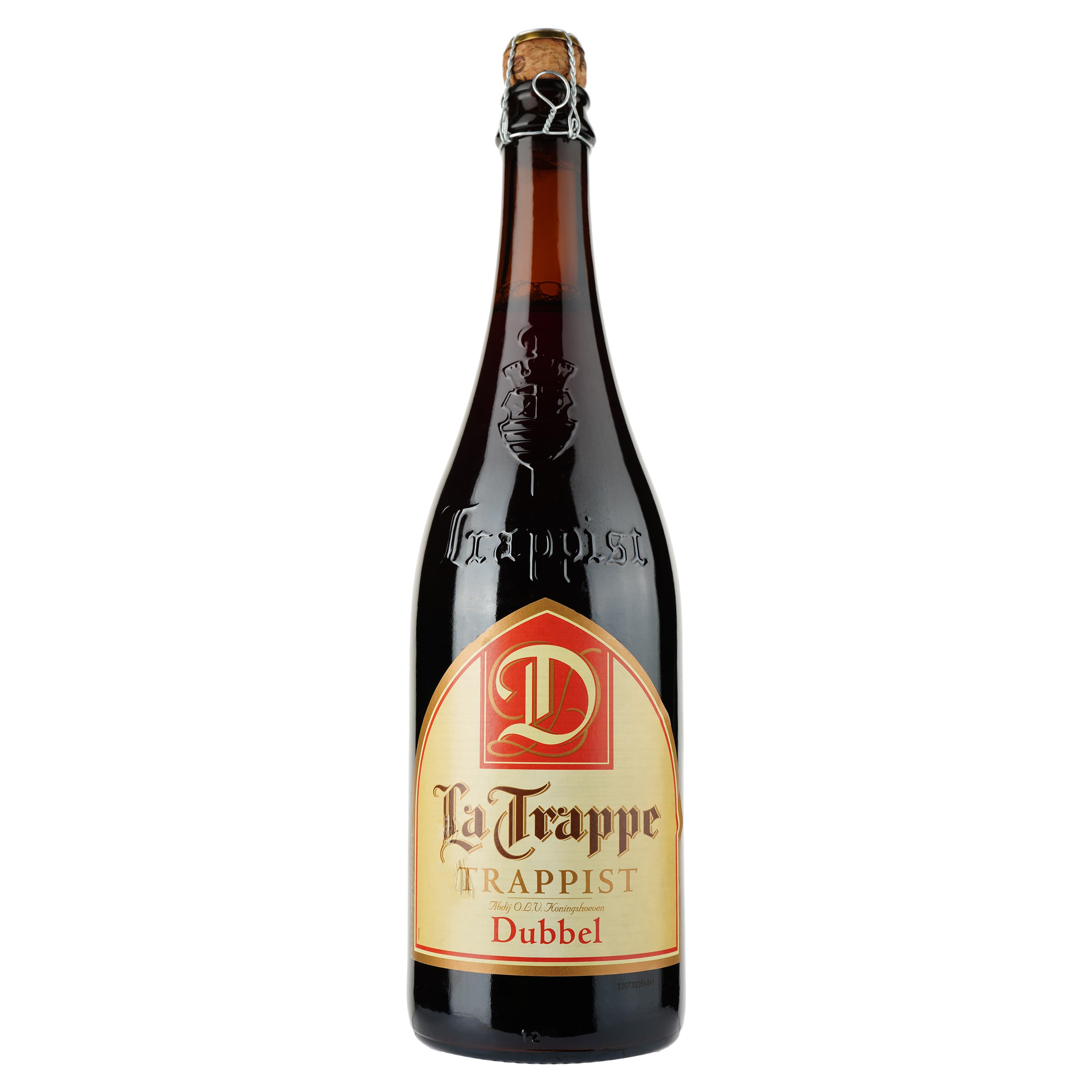 Пиво La Trappe Trappist Dubbel, темне, 7%, 0,75 л - зображення 1