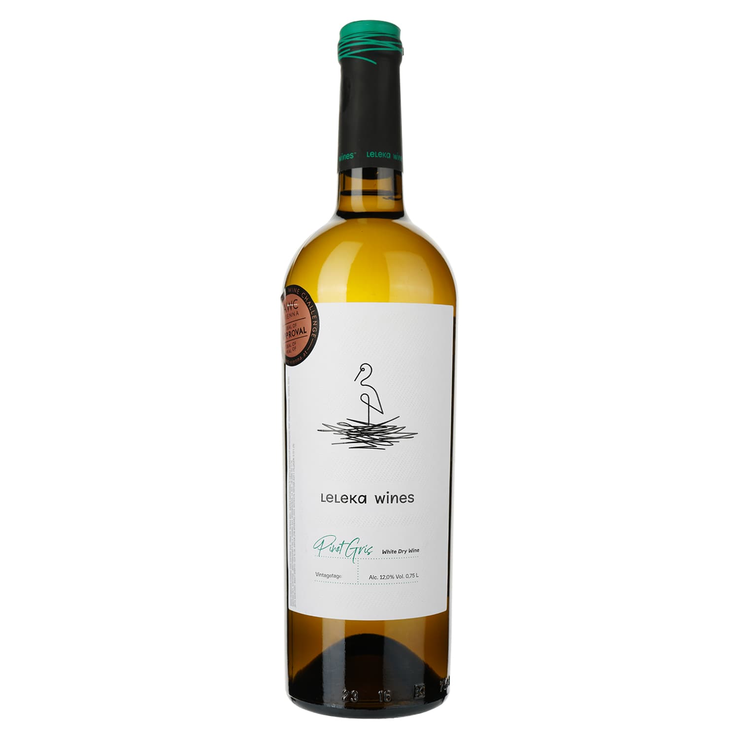 Вино Leleka Wines Pinot Gris, 13,5%, 0,75 л (854160) - зображення 1