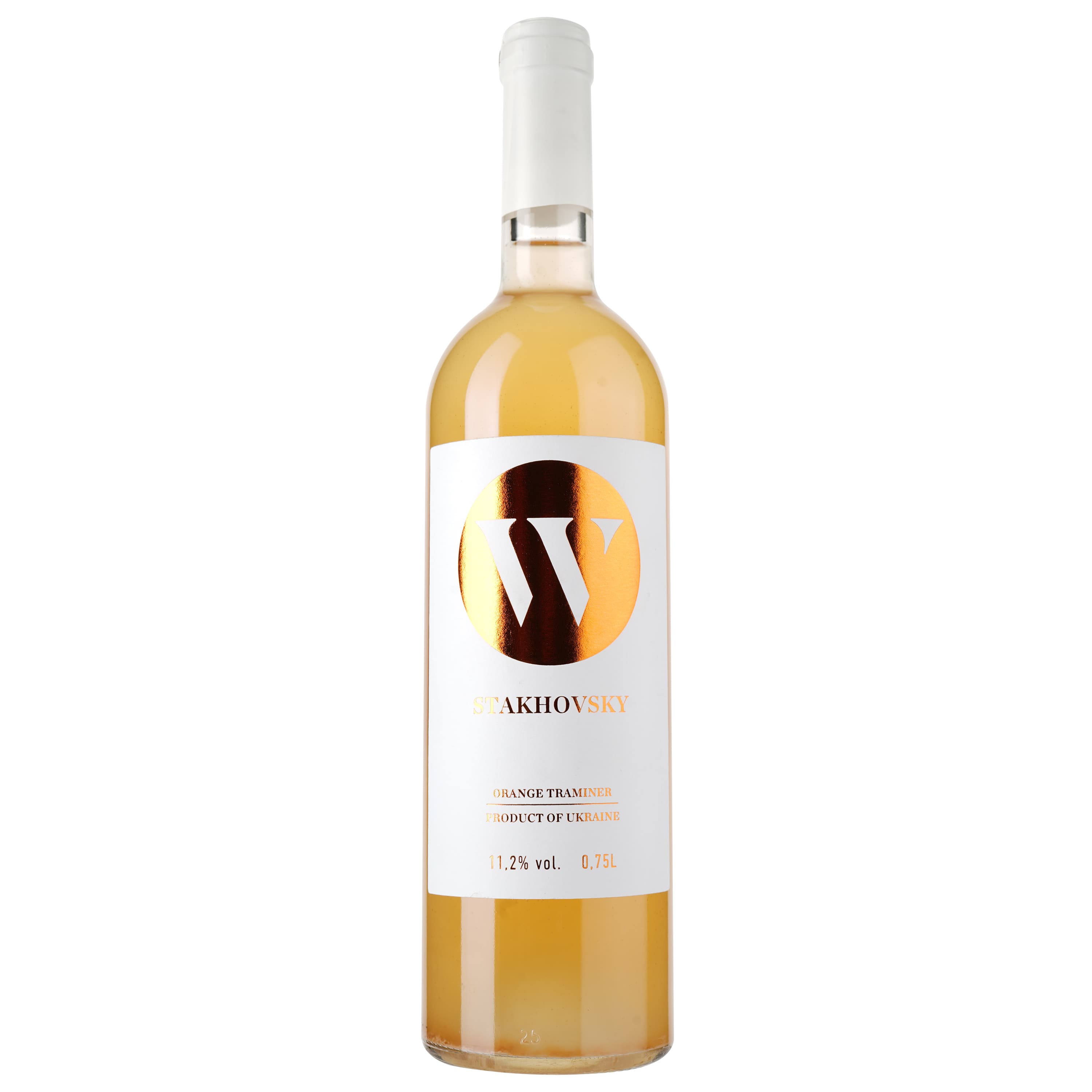 Вино Stakhovsky Wines Оранж Трамінер біле сухе 11.5% 0.75 л (Q6760) - зображення 1
