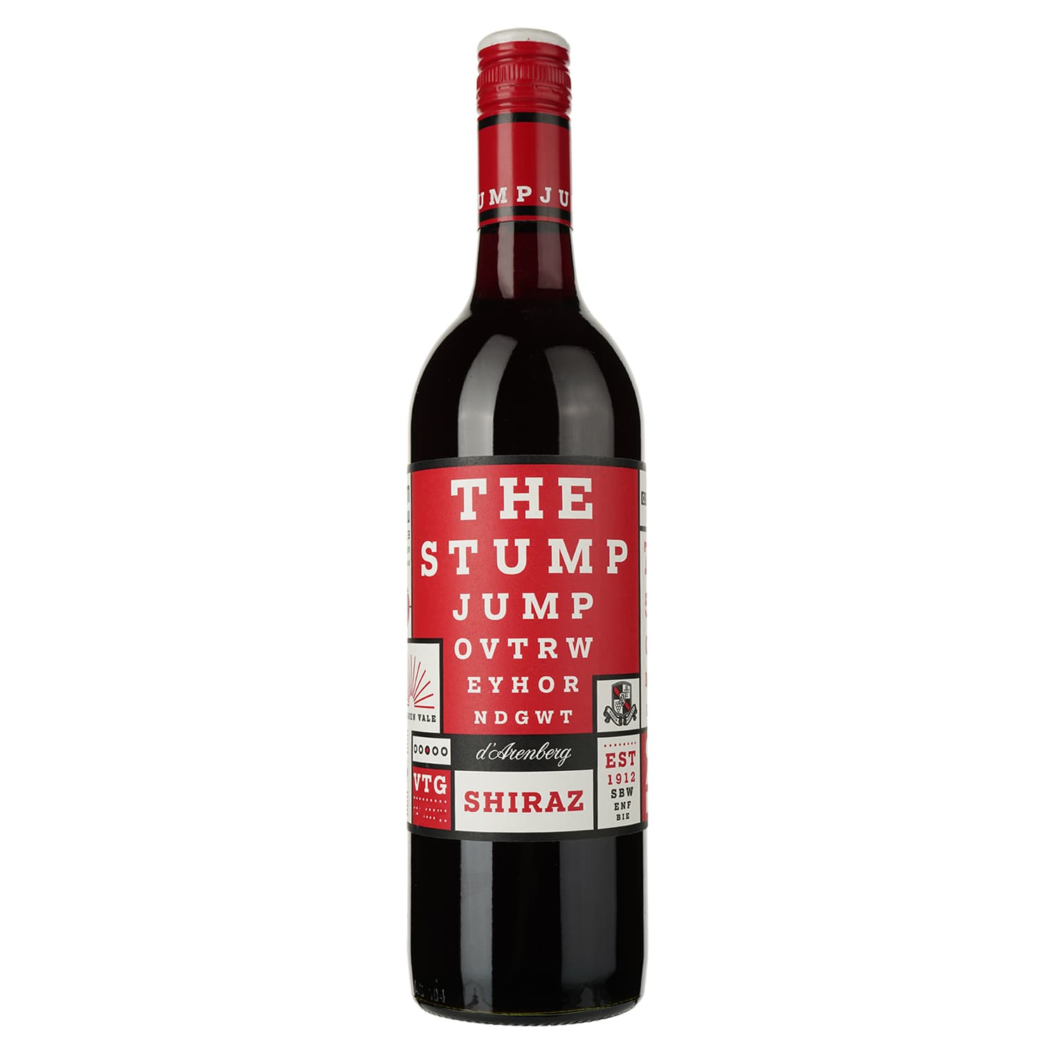 Вино d'Arenberg The Stump Jump Shiraz, червоне, сухе, 14%, 0,75 л (5883) - зображення 1
