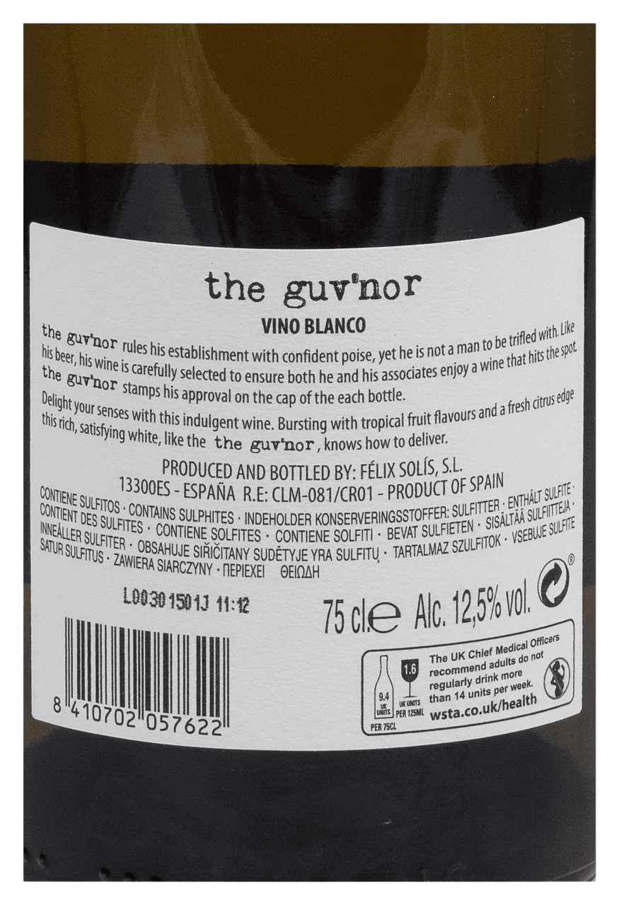 Вино Felix Solis The Guv’nor White біле сухе 0.75 л - зображення 2