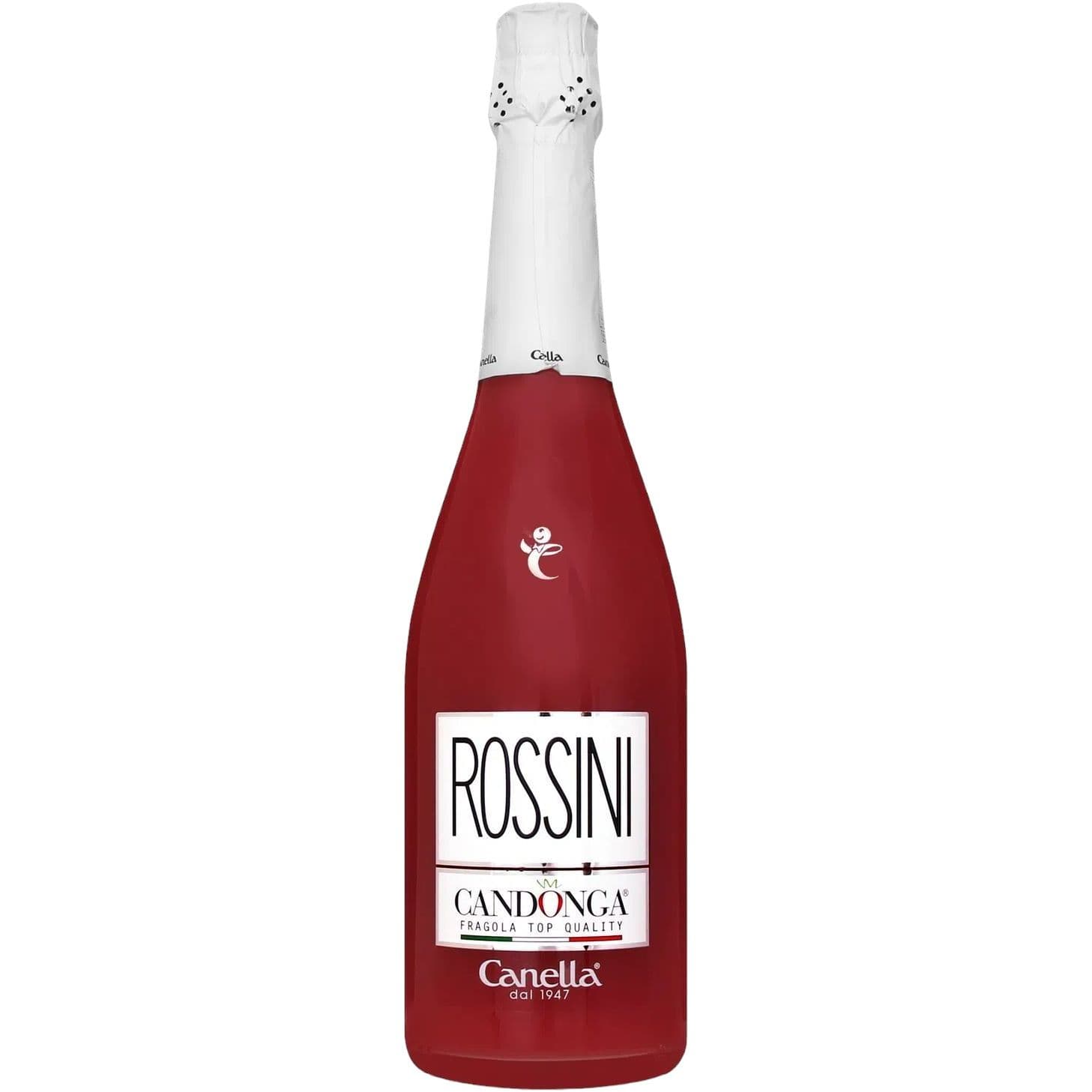 Коктейль Canella Rossini рожевий напівсолодкий 5% 0.75 л