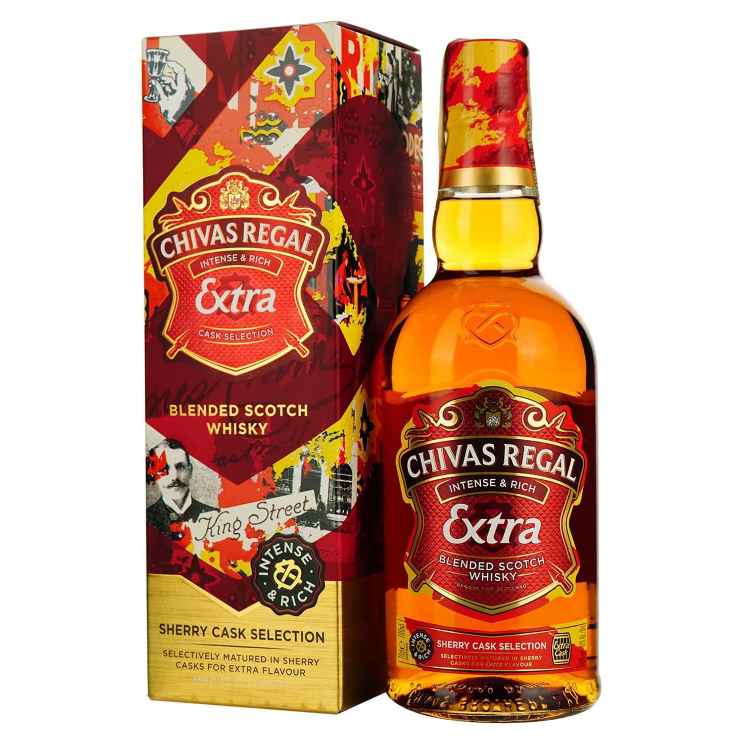 Віскі Chivas Regal Extra Sherry Cask 0.7л 40% - зображення 1