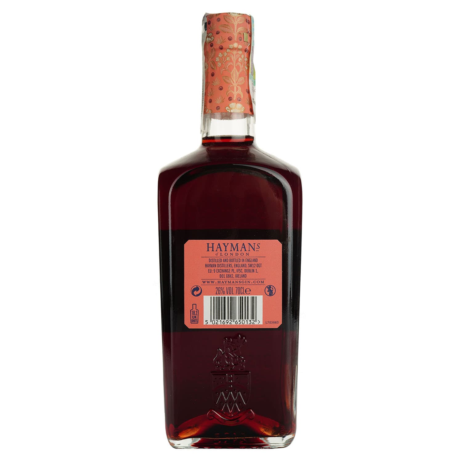 Джин Hayman's Sloe Gin, 26%, 0,7 л - зображення 5
