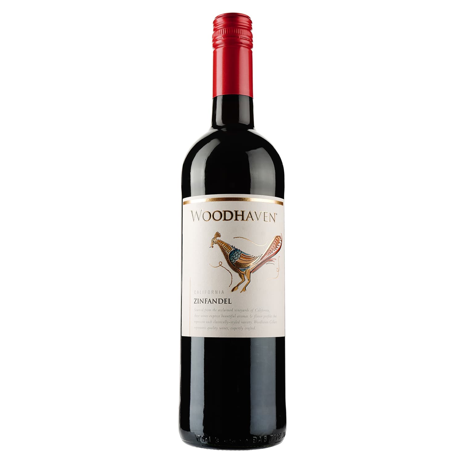 Вино Woodhaven Zinfandel California, червоне, напівсухе, 0,75 л - зображення 1