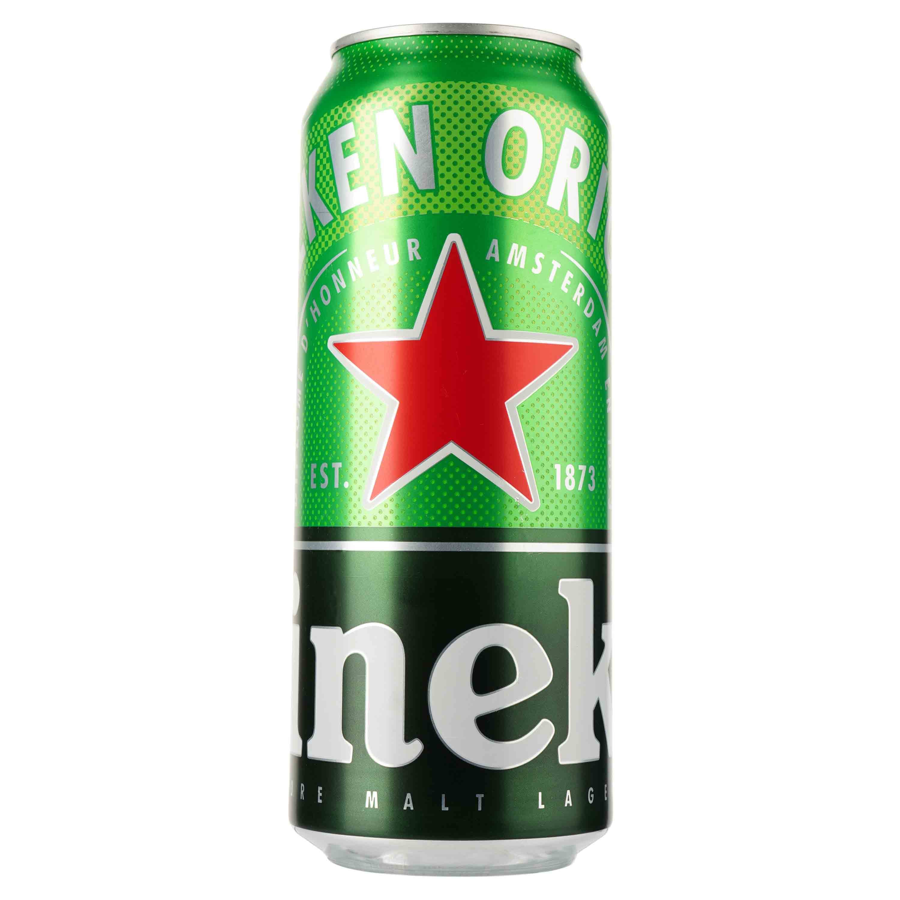 Упаковка пива Heineken світлого 5% 12 л з/б (0.5 л х 24 шт.) - зображення 2