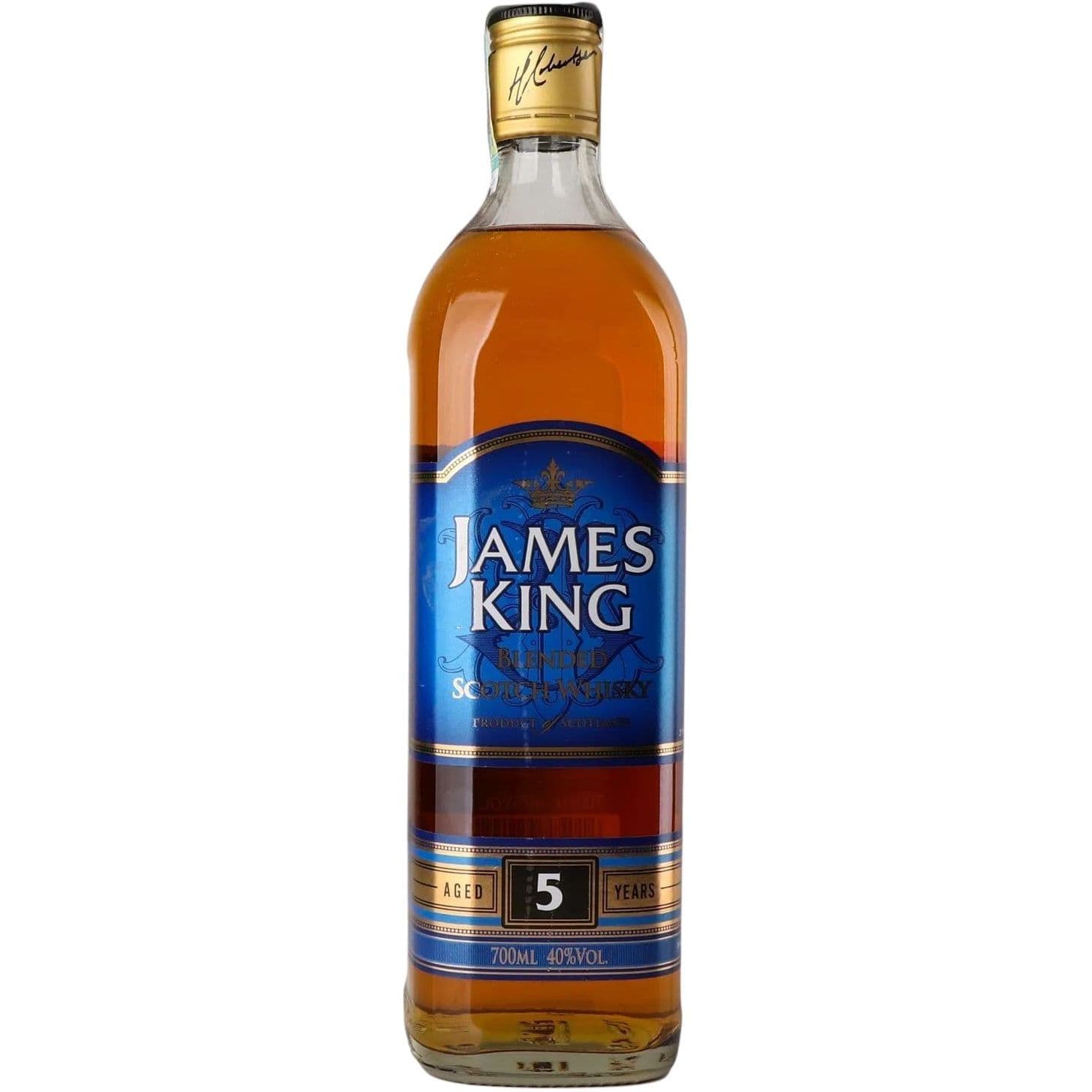 Віскі James King 5 yo Blended Scotch Whisky 40% 0.7 л - зображення 1