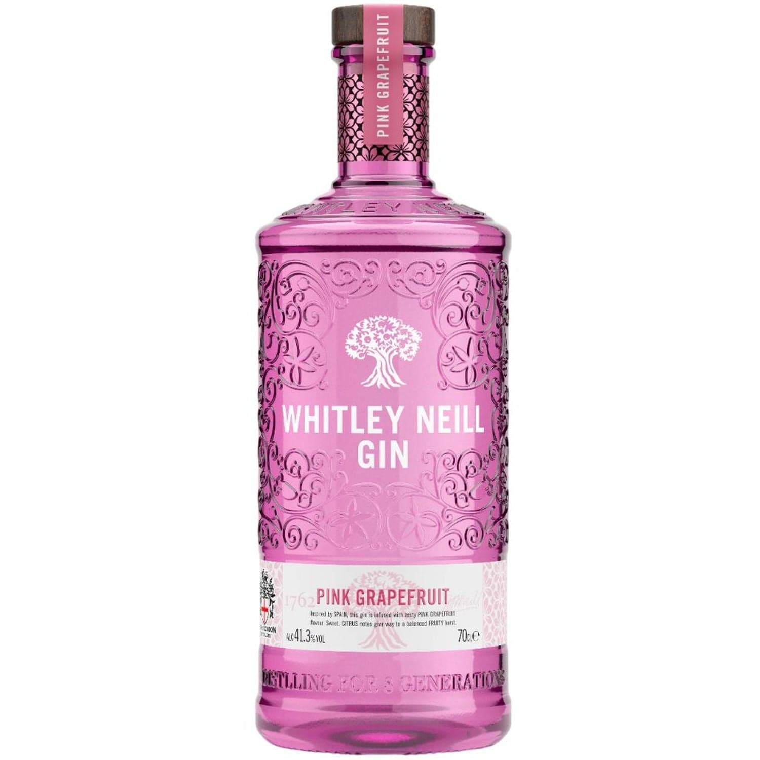 Джин Whitley Neill Pink Grapefruit 41.3% 0.7 л - зображення 1
