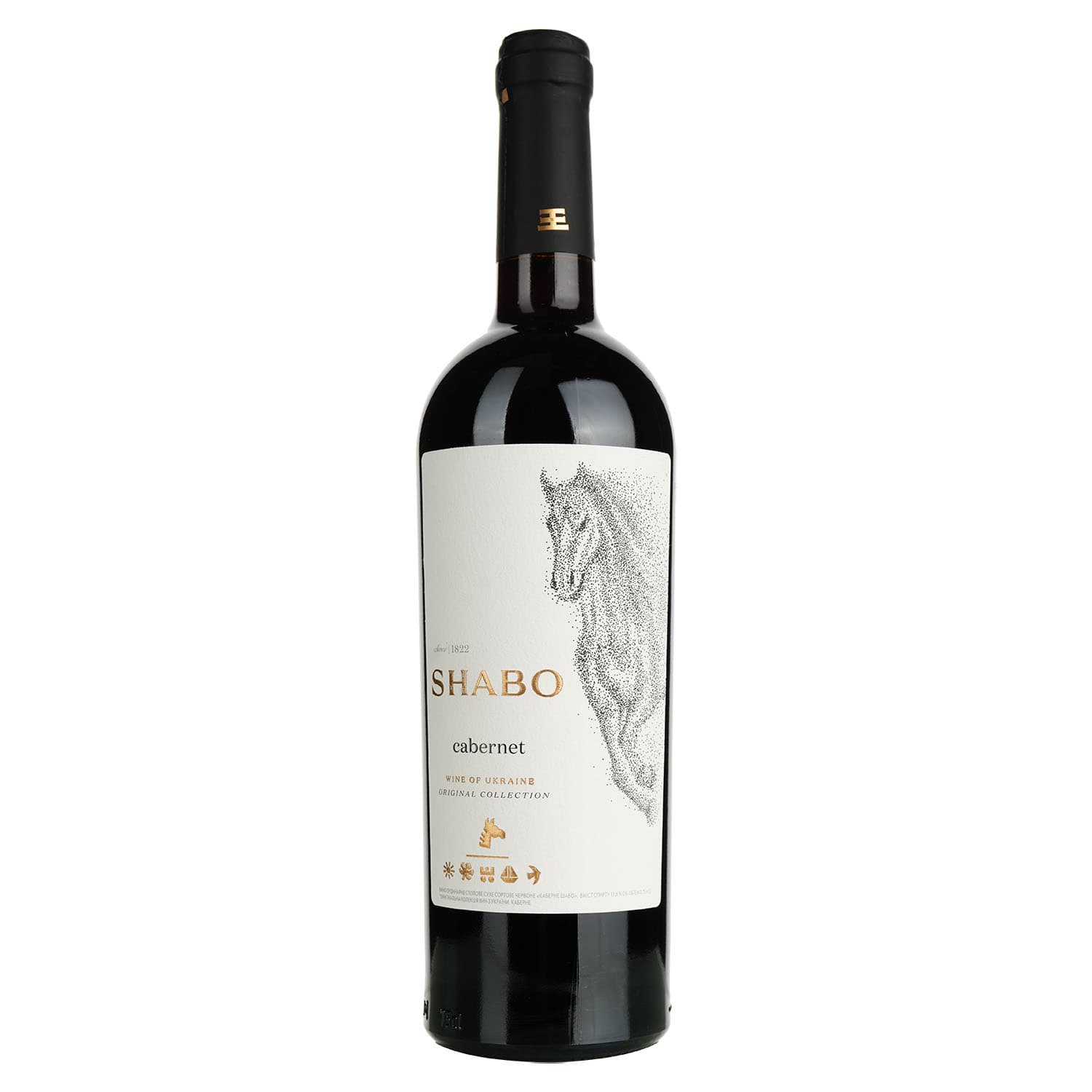 Вино Shabo Classic Каберне червоне сухе 0.75 л - зображення 1