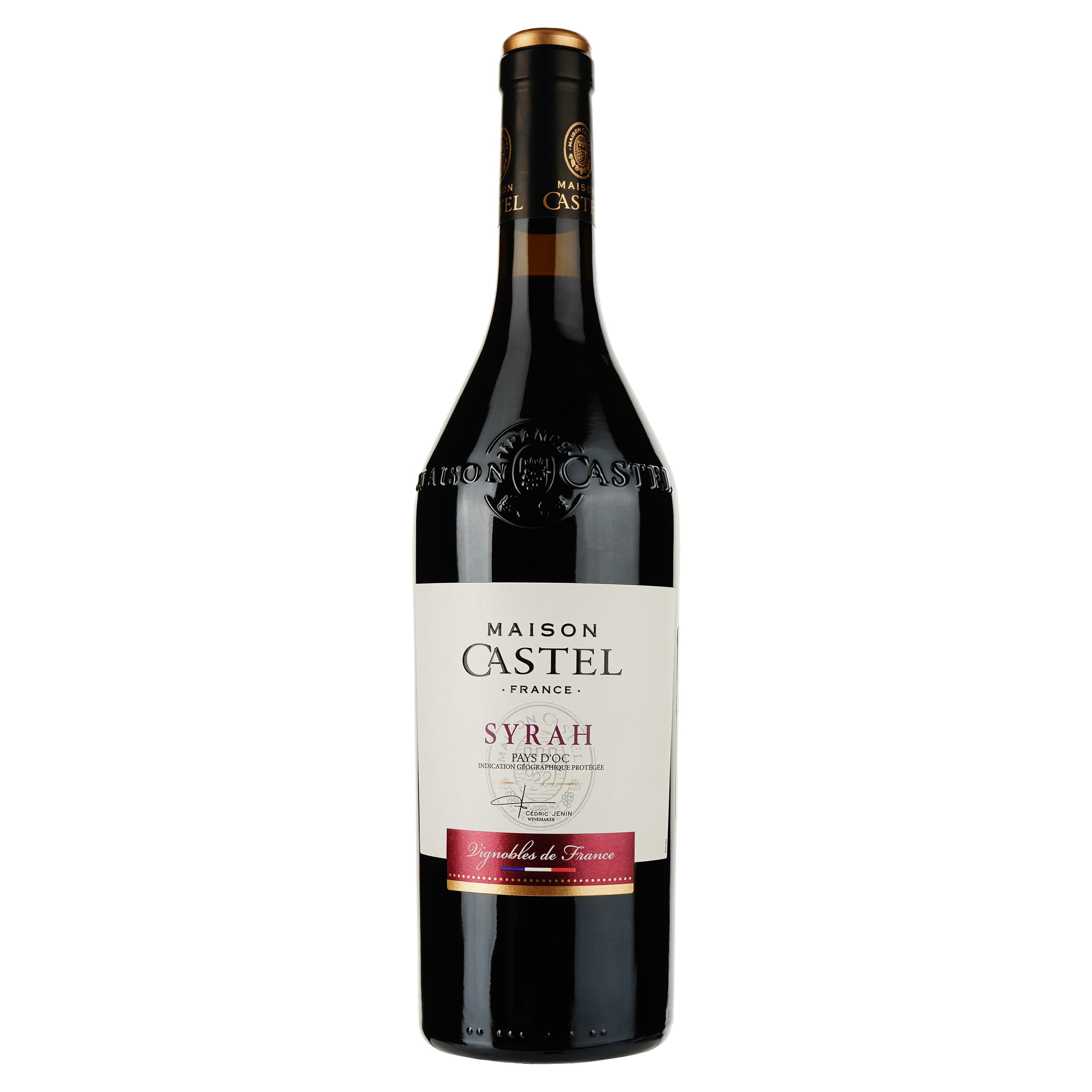 Вино Maison Castel Syrah IGP червоне напівсухе 13% 0.75 л - зображення 1