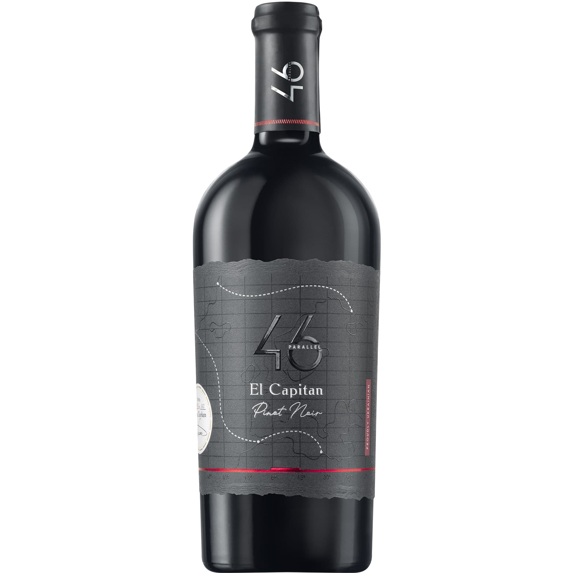 Вино 46 Parallel El Capitan Pinot Noir червоне сухе 0.75 л - зображення 1