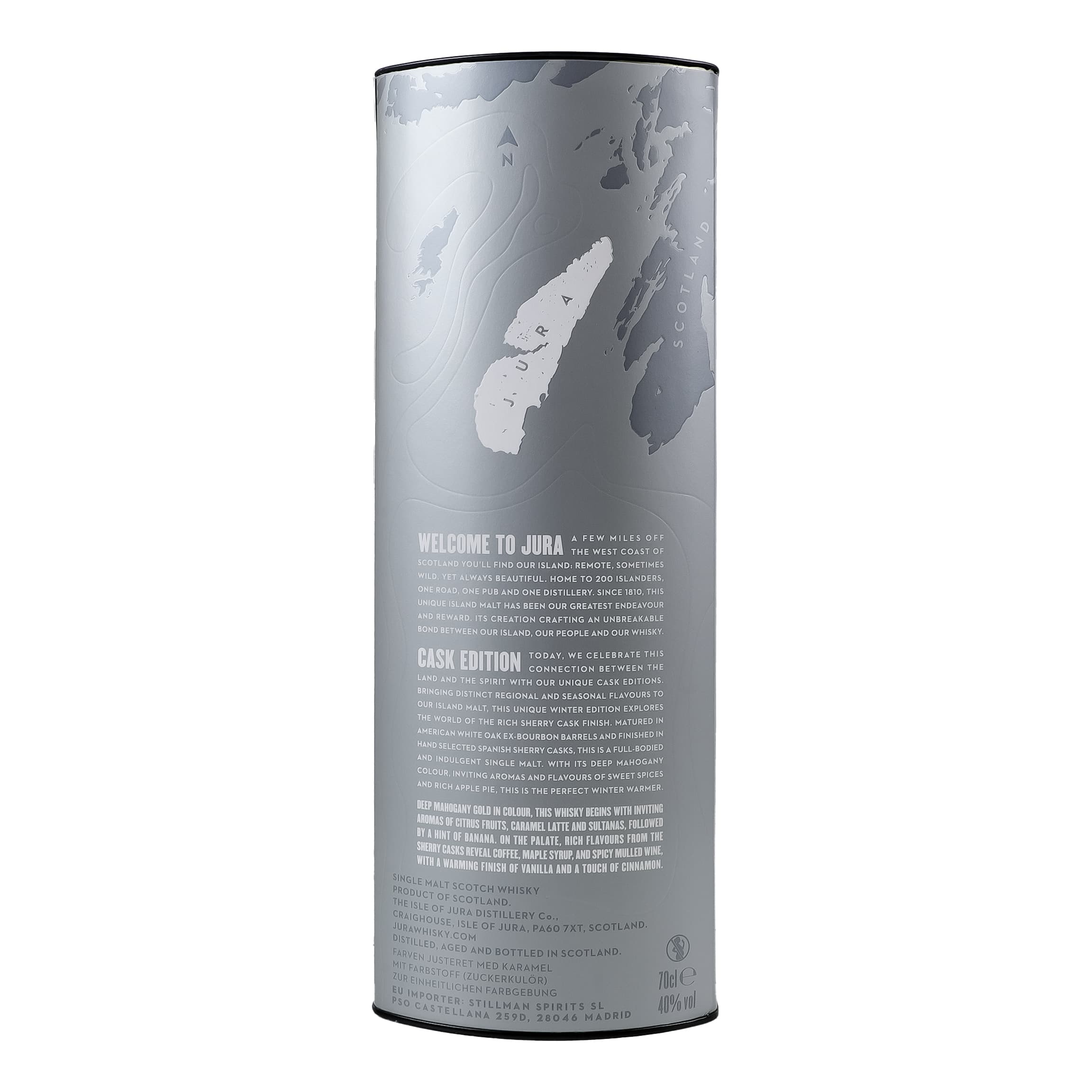 Віскі Jura Winter Edition Single Malt Scotch Whisky 40% 0.7 л (54775) - зображення 6