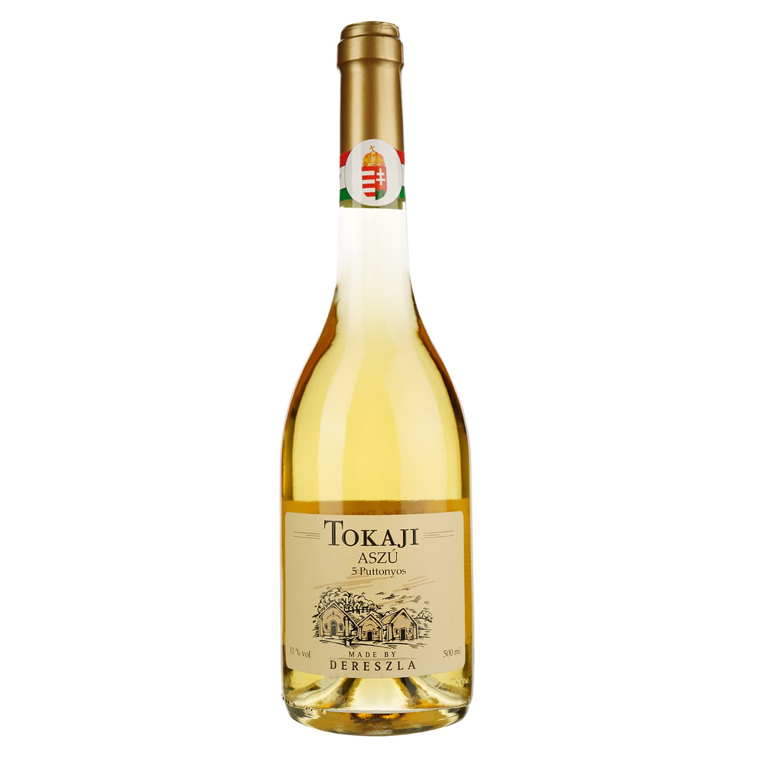 Вино Chateau Dereszla Tokaji Aszu 5 Puttonyos, біле, солодке, 11%, 0,5 л (7810) - зображення 1