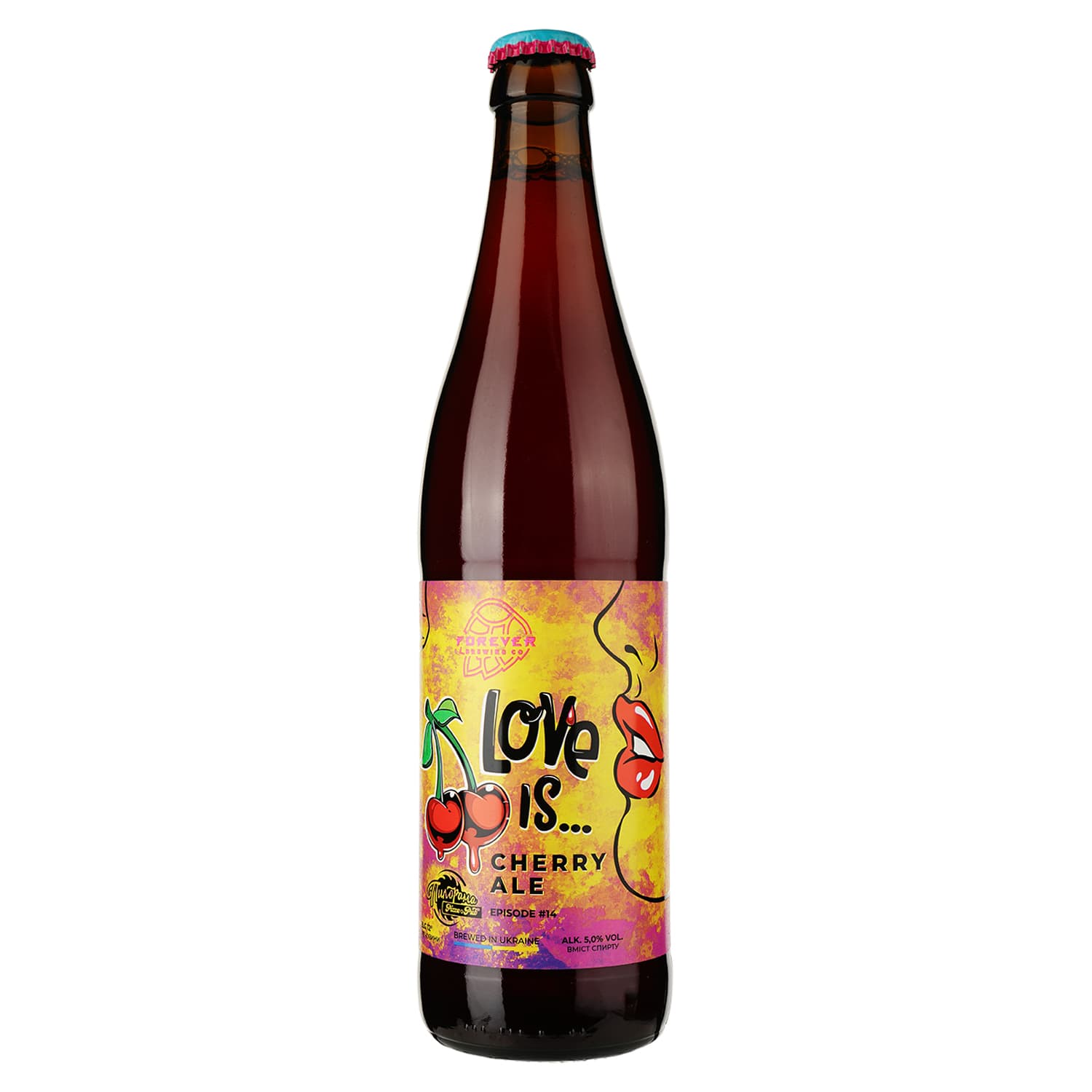 Пиво Forever Love is Cherry Ale світле нефільтроване 0.5 л - зображення 1