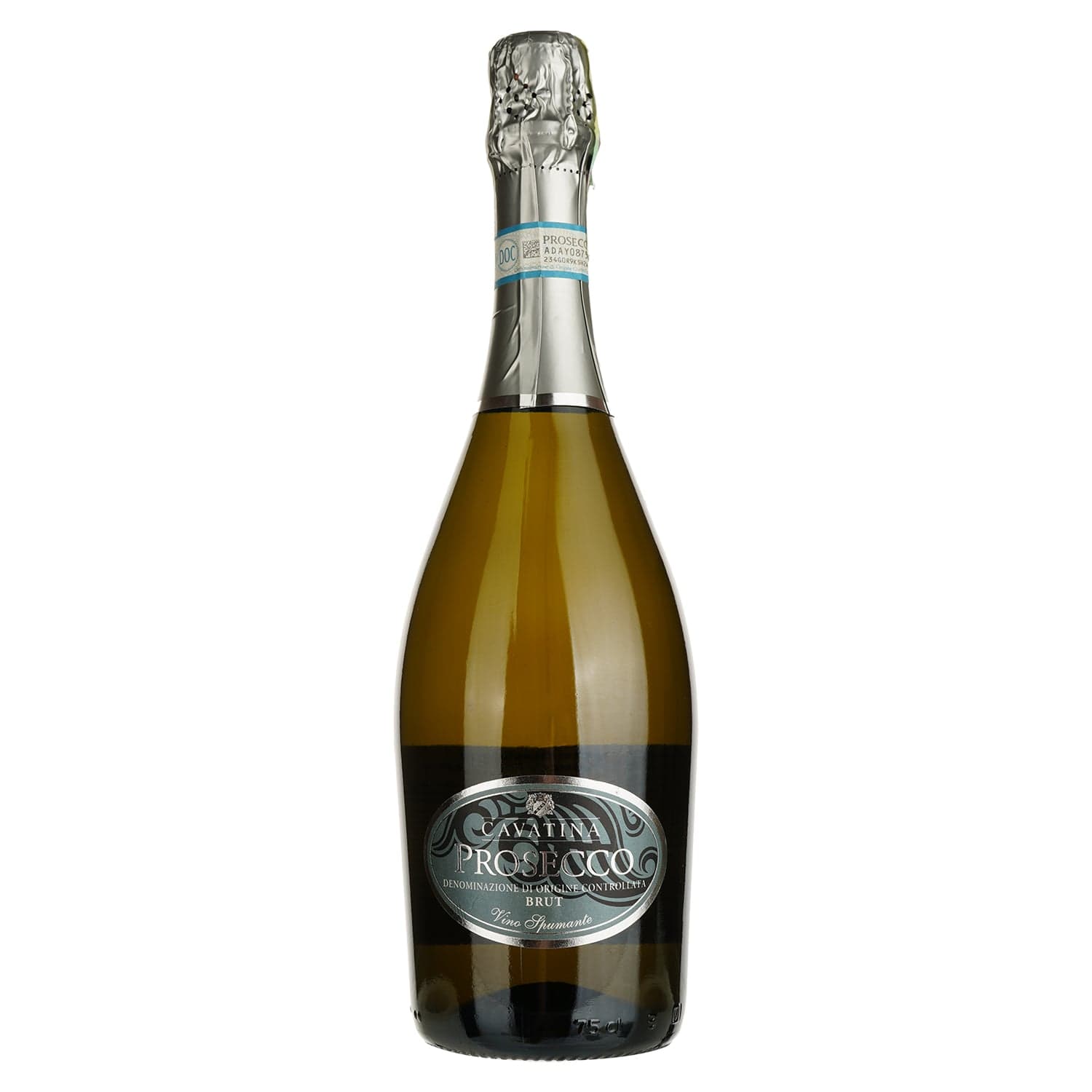 Ігристе вино Schenk Cavatina Prosecco Brut, біле, брют, 11%, 0,75 л - зображення 1