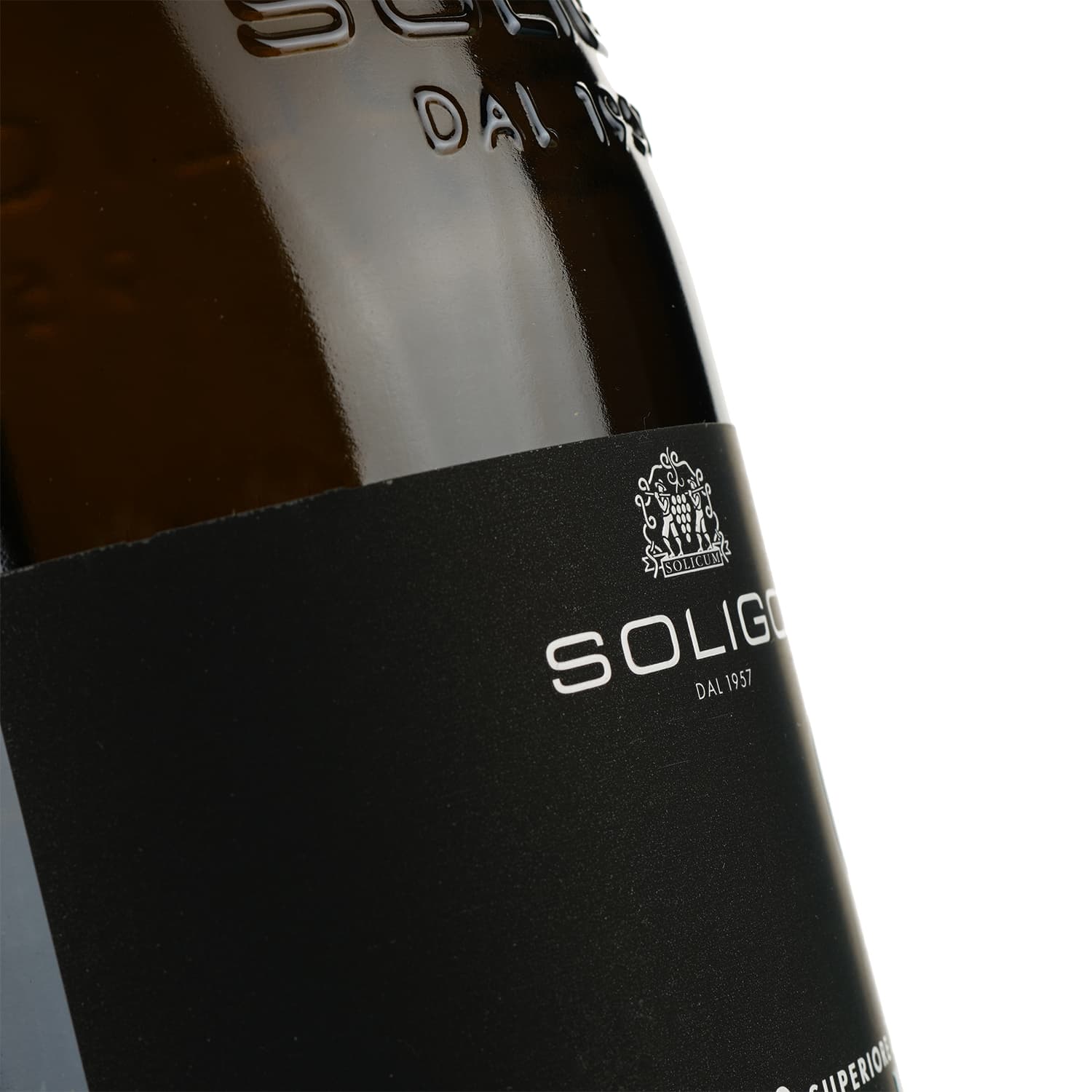 Ігристе вино Soligo Col de Mez Prosecco Valdobbiadene Brut, біле, брют, 11%, 0,75 л (40323) - зображення 3