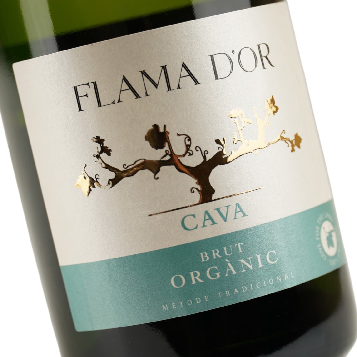 Вино ігристе Flama d'Or Cava Brut Organic біле 11.5% 0.75 л - зображення 5