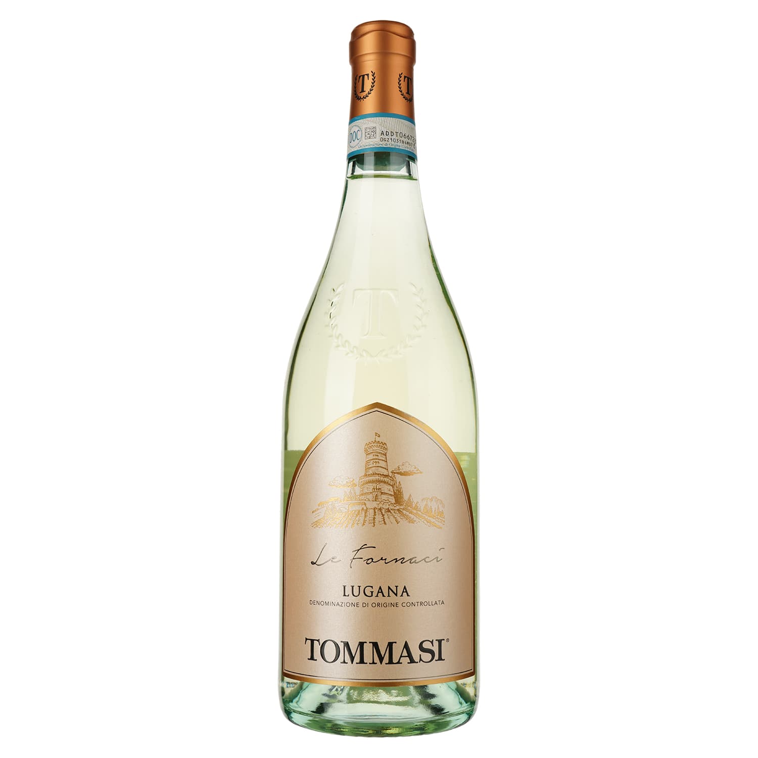 Вино Tommasi Lugana Le Fornaci, біле, сухе, 12,5%, 0,75 л - зображення 1