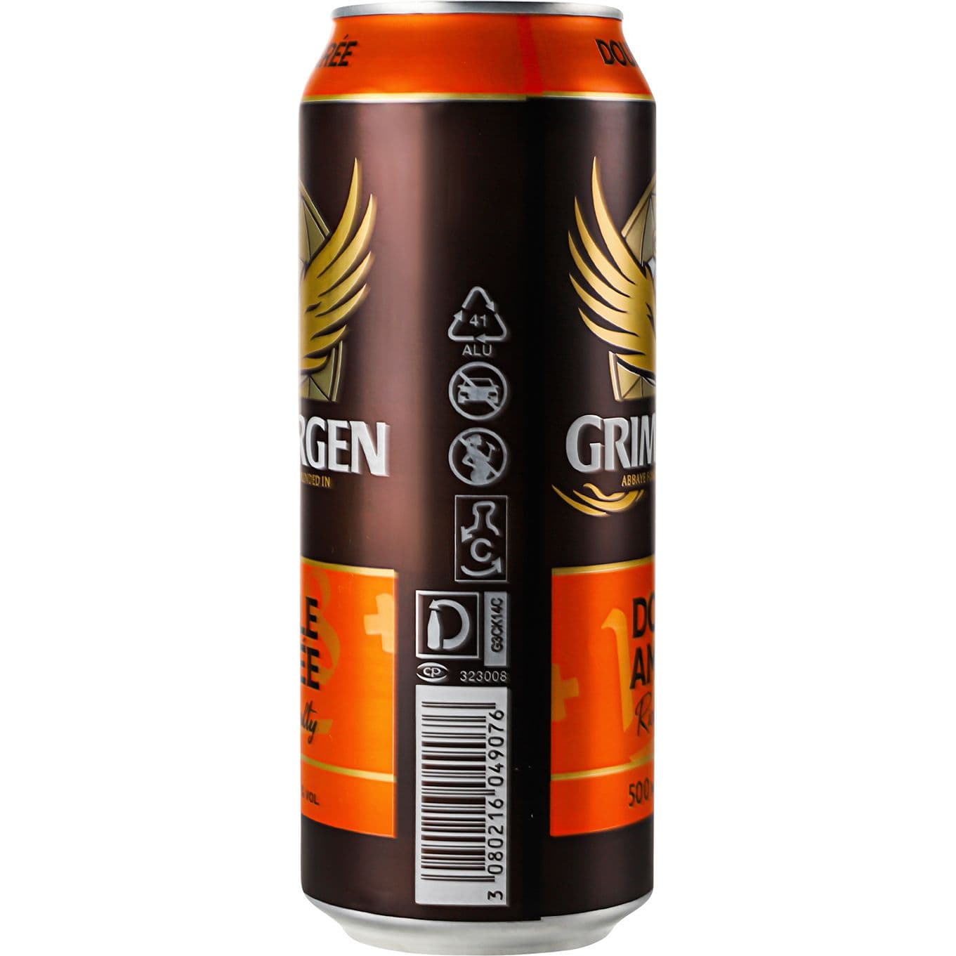 Пиво Grimbergen Double-Ambree, темне, 6.5%, з/б, 0.5 л - зображення 3