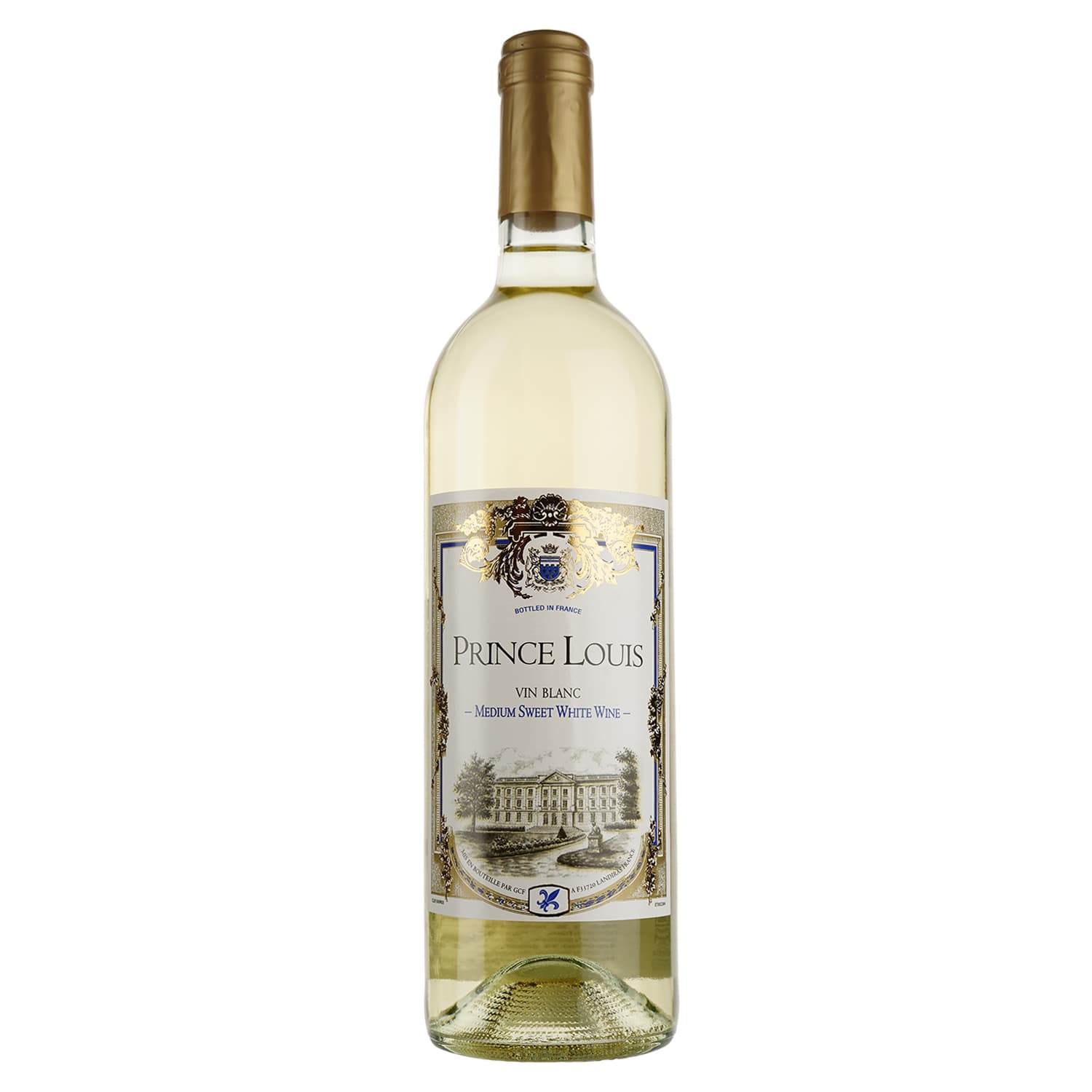 Вино Prince Louis Blanc Sweet, біле, напівсолодке, 10,5%, 0, 75 л (1312680) - зображення 1