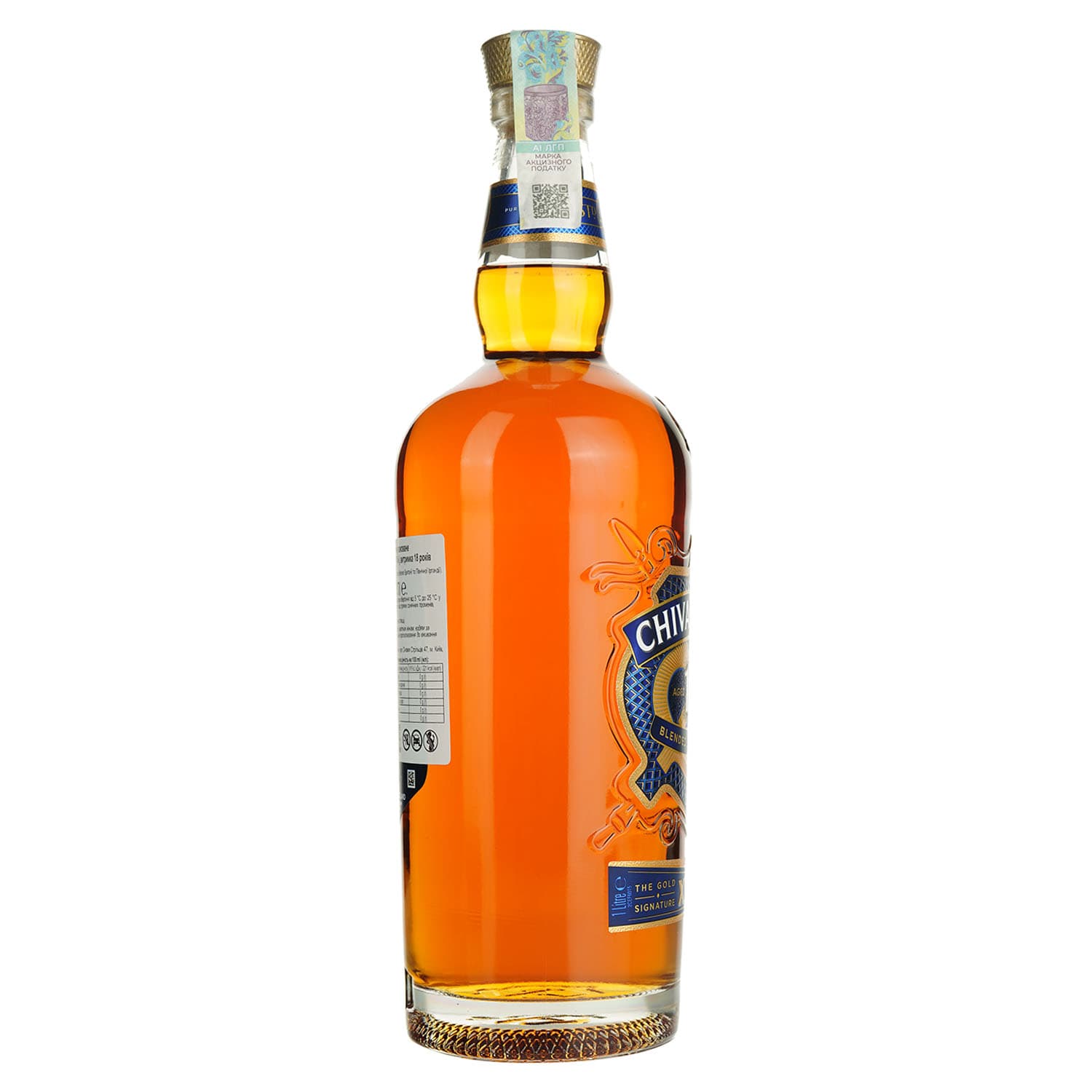Віскі Chivas Regal 18 yo Gold Signature, в коробці, 40%, 1 л (439161) - зображення 3