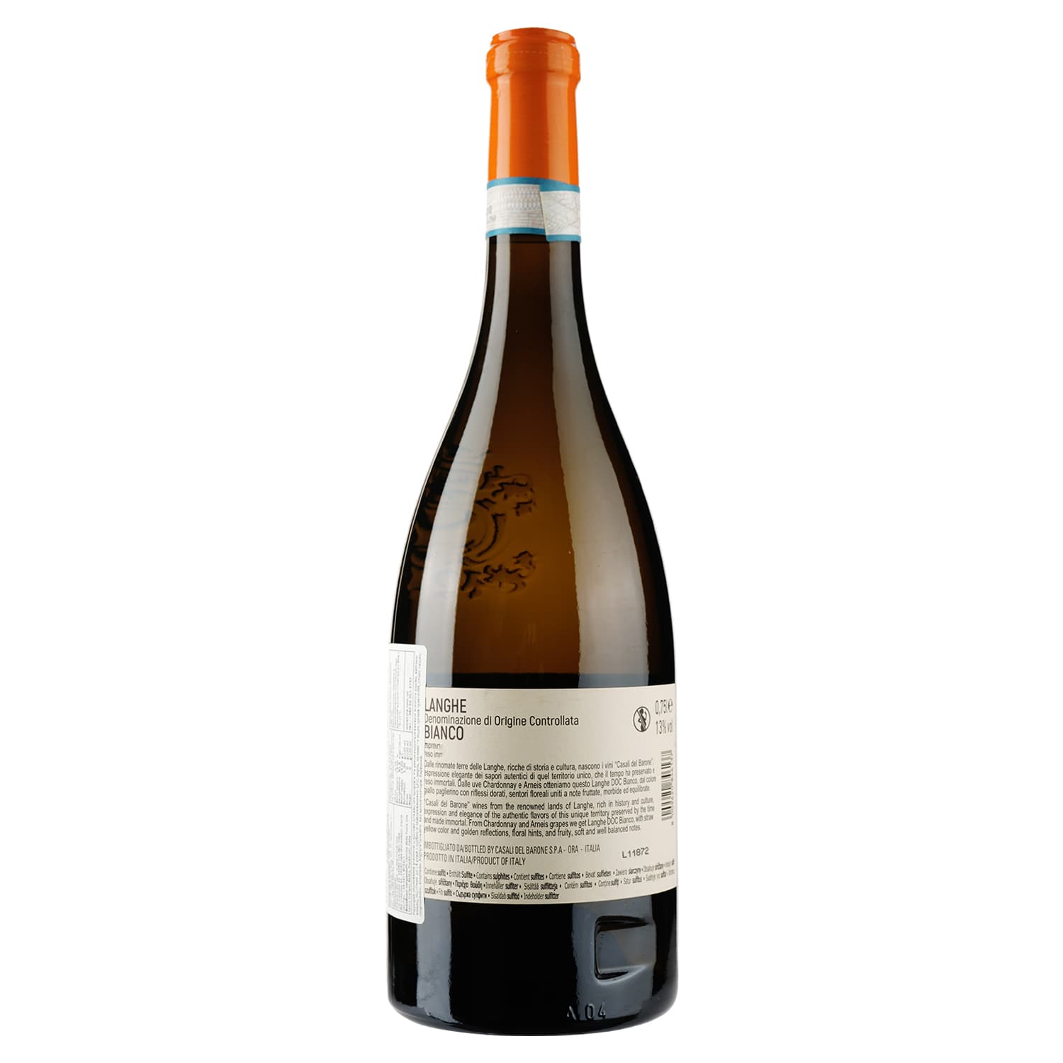 Вино Schenk Casali del Barone Bianco Langhe DOC, біле, напівсухе, 13%, 0,75 л (8000019105408) - зображення 2