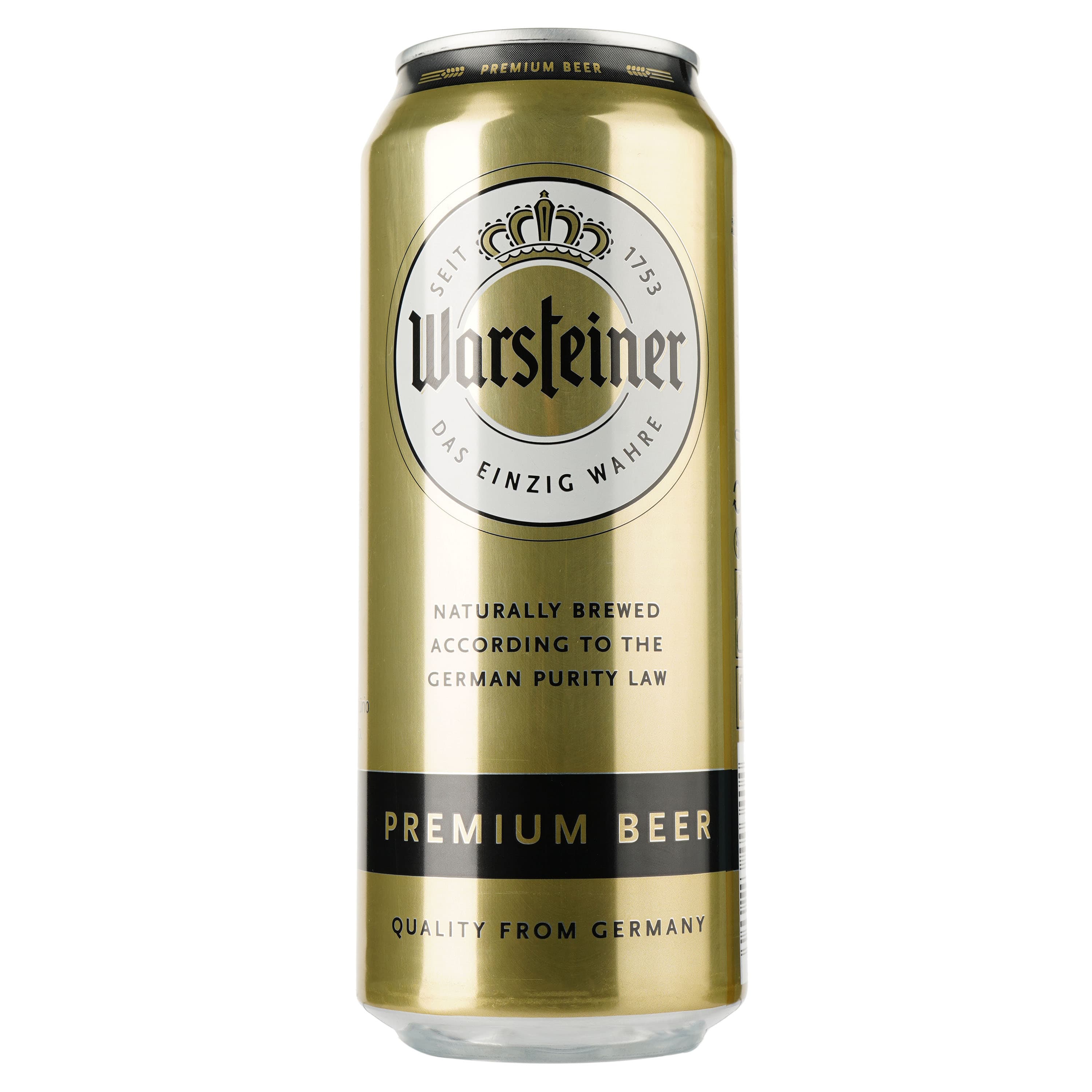 Упаковка пива Warsteiner Premium світлого 4.8% 12 л з/б (0.5 л х 24 шт.) - зображення 2