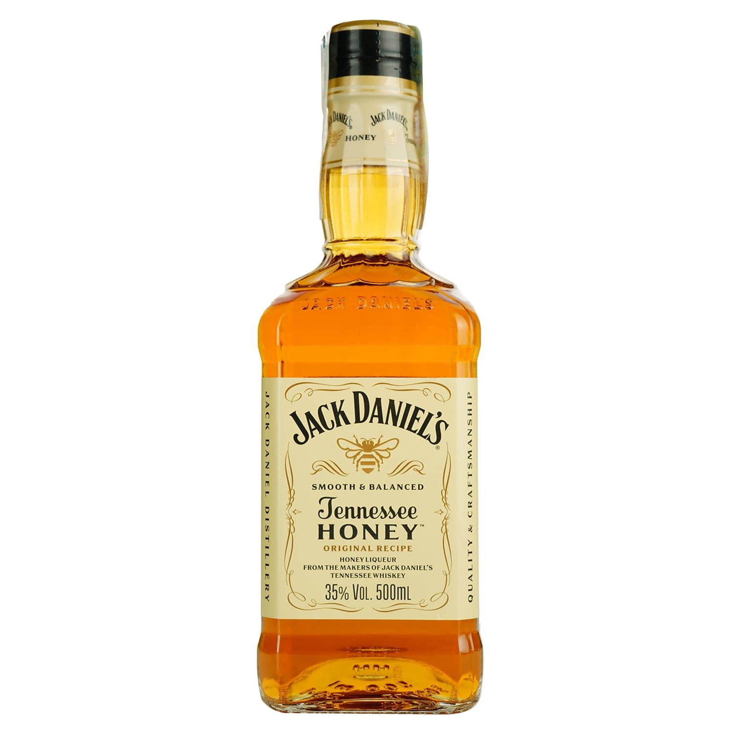 Лікер Jack Daniel's Honey 35% 0.5 л - зображення 1