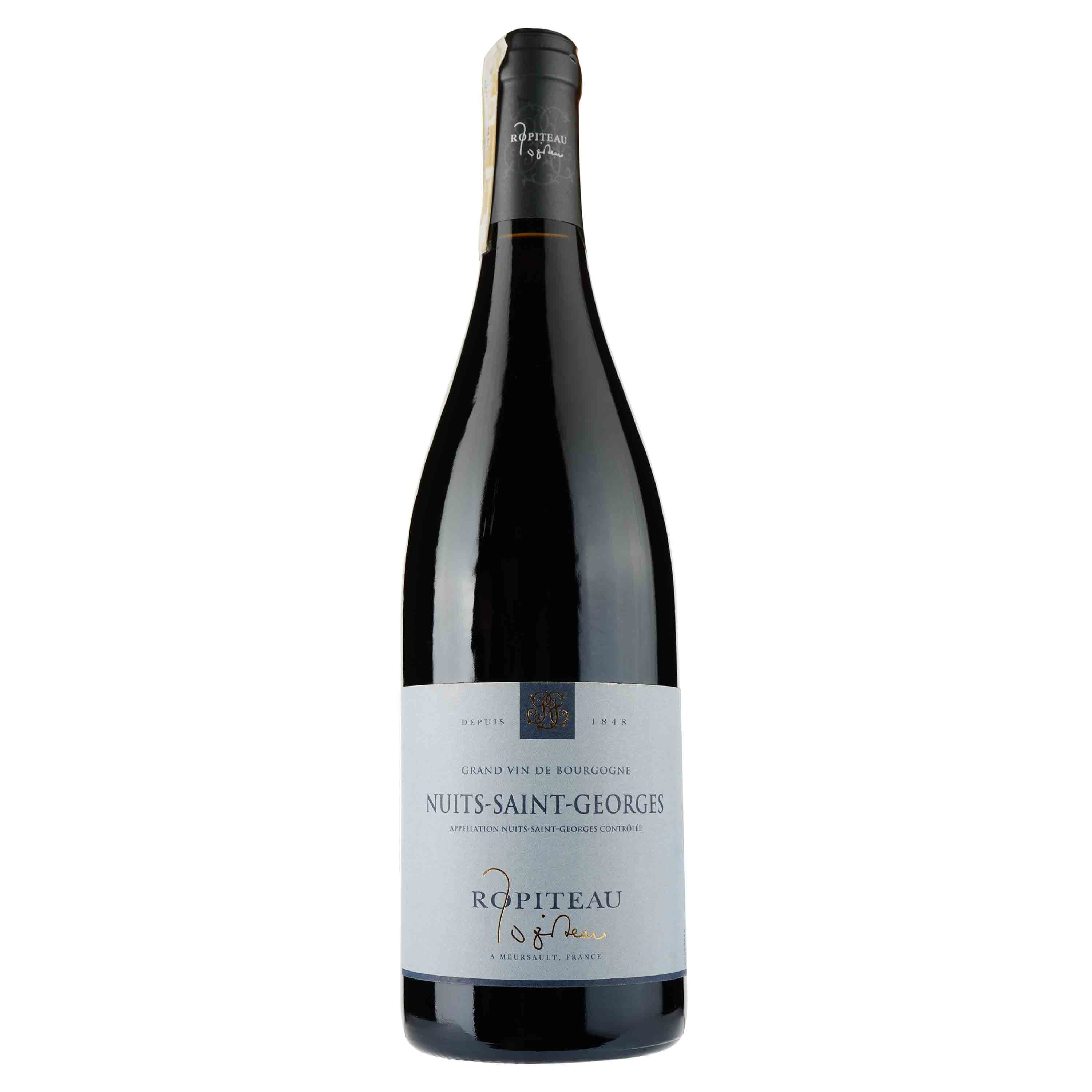 Вино Ropiteau Freres Nuits-Saint-Georges, червоне, сухе, 12,5%, 0,75 л - зображення 1