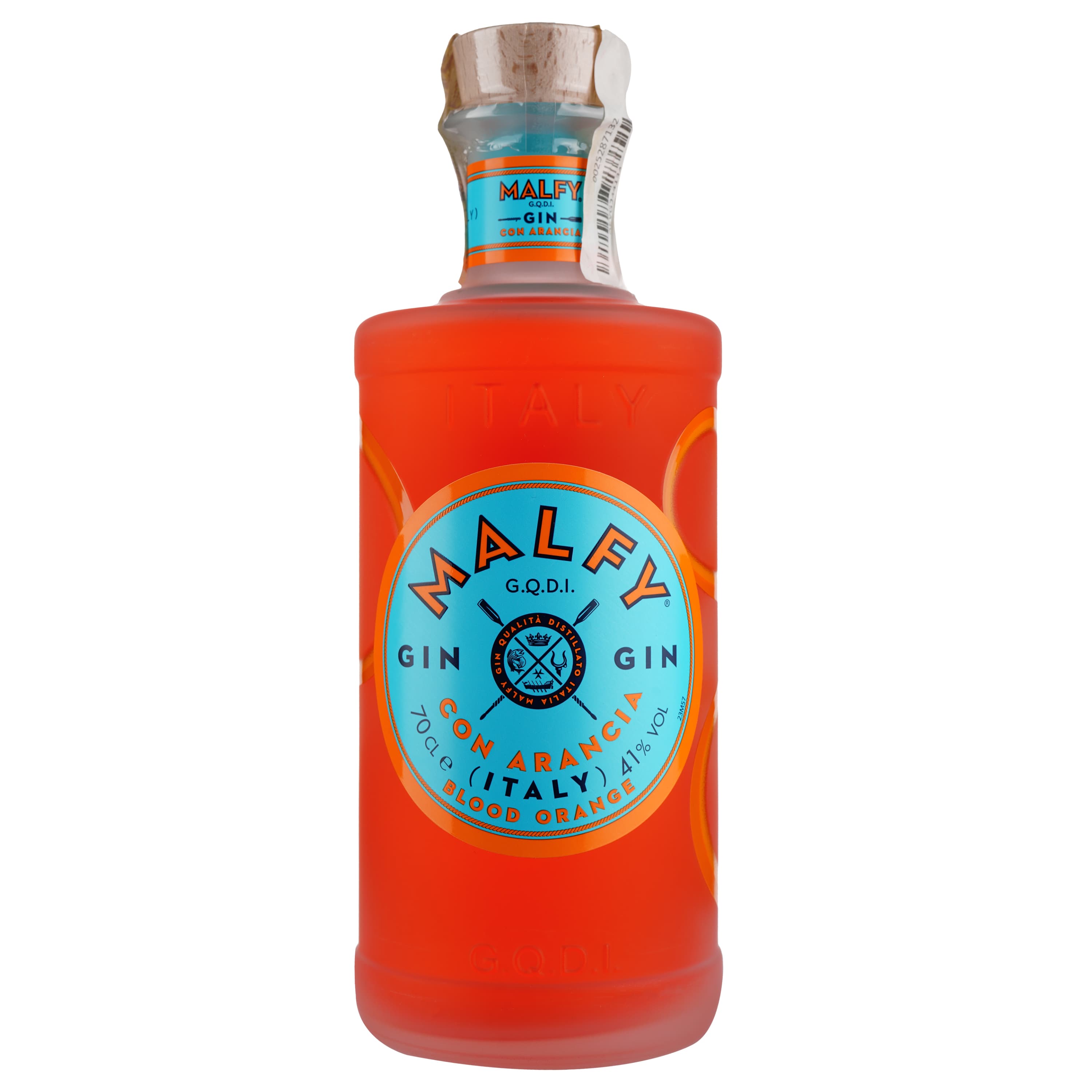 Джин Malfy Con Arancia Sicilian Blood Orange, 41%, 0,7 л - зображення 1