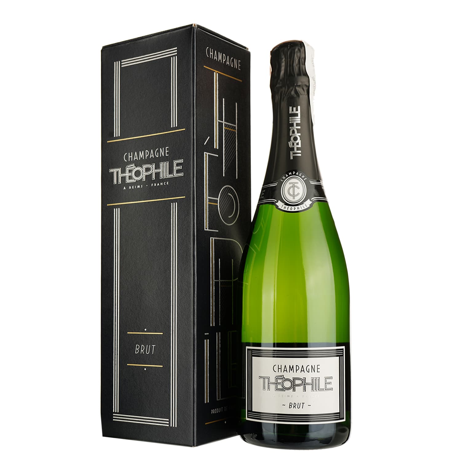 Шампанське Theophile Champagne Brut, біле, брют, 12%, 0,75 л (1003520) - зображення 1