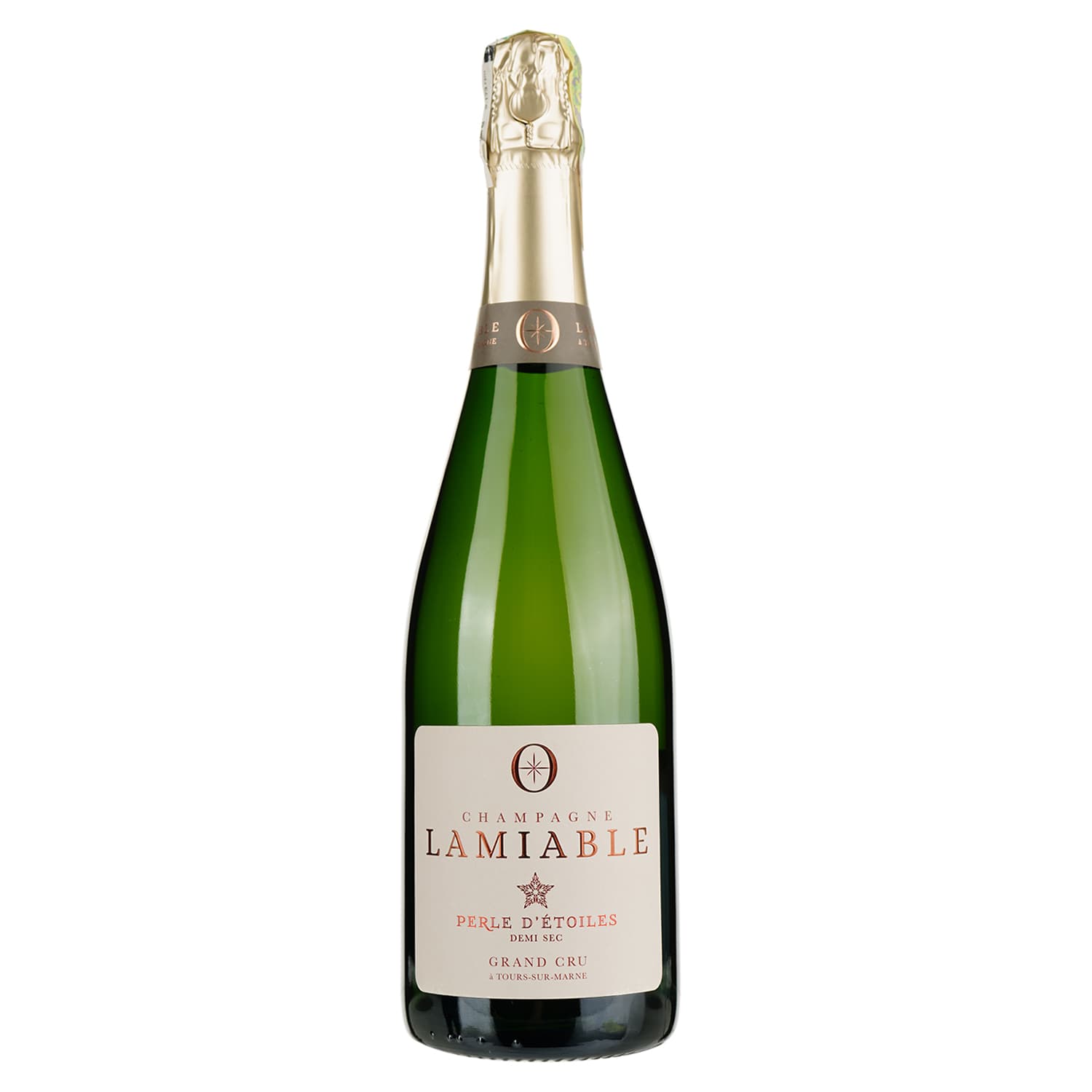 Шампанське Lamiable Perles d`Etoiles Demi-Sec Grand Cru, біле, напівсухе, 0,75 л (53706) - зображення 1