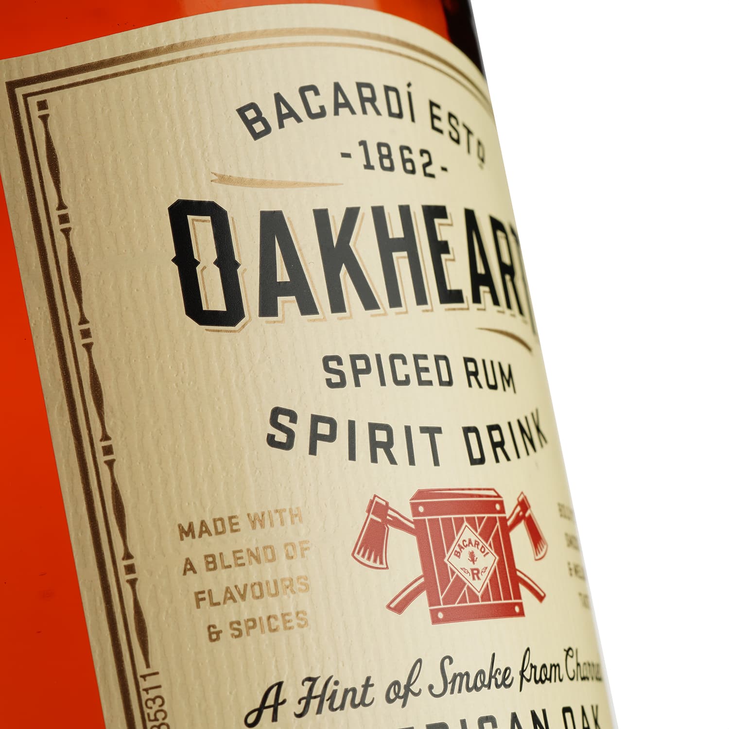 Спиртний напій на основі рому Oakheart Original 35% 6 л (1 л х 6 шт.) - зображення 4