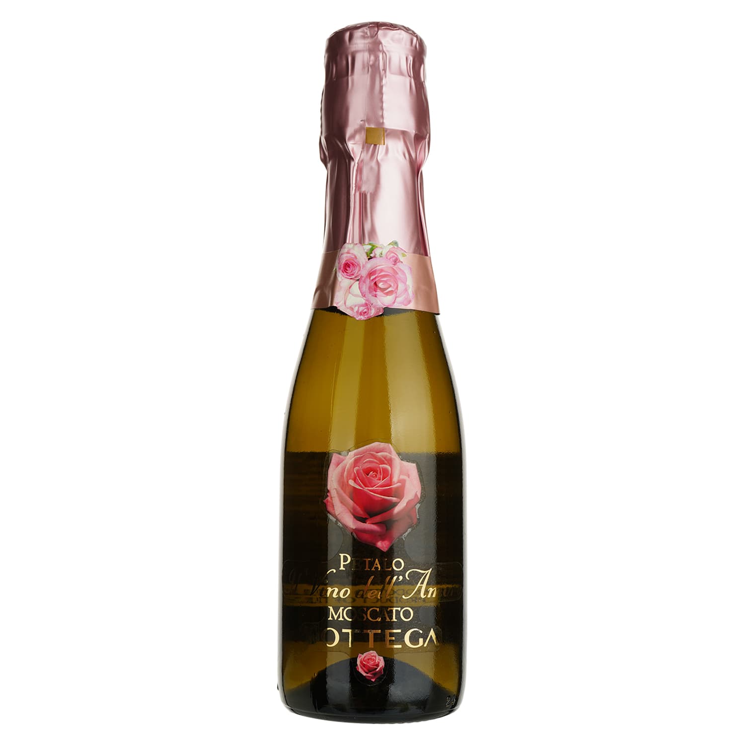 Вино ігристе Bottega Petalo Il Vino Amore Moscato, 6,5%, 0,2 л (693487) - зображення 1