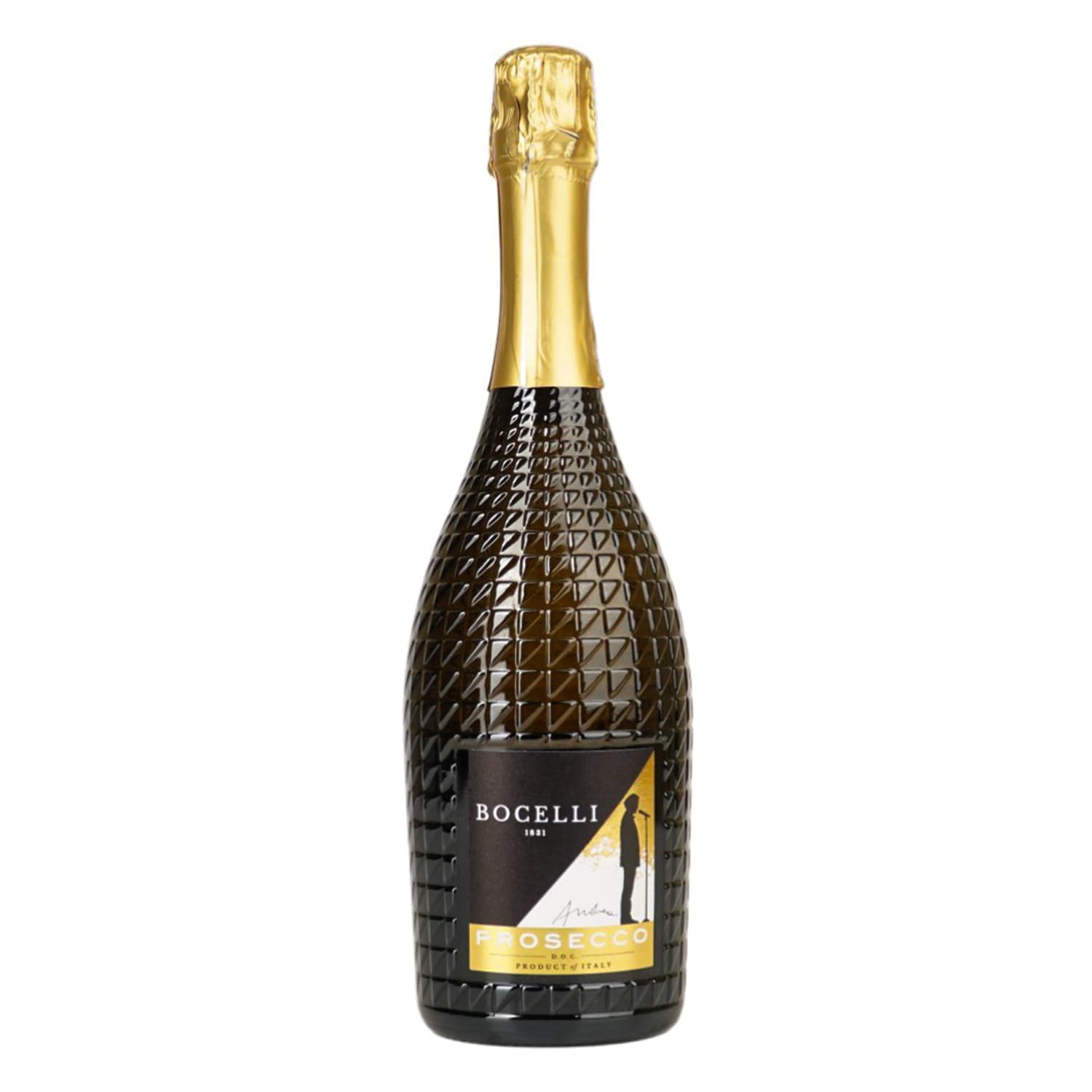 Вино ігристе Bocelli Prosecco Spumante Extra Dry біле екстрасухе 11% 0.75 л - зображення 1