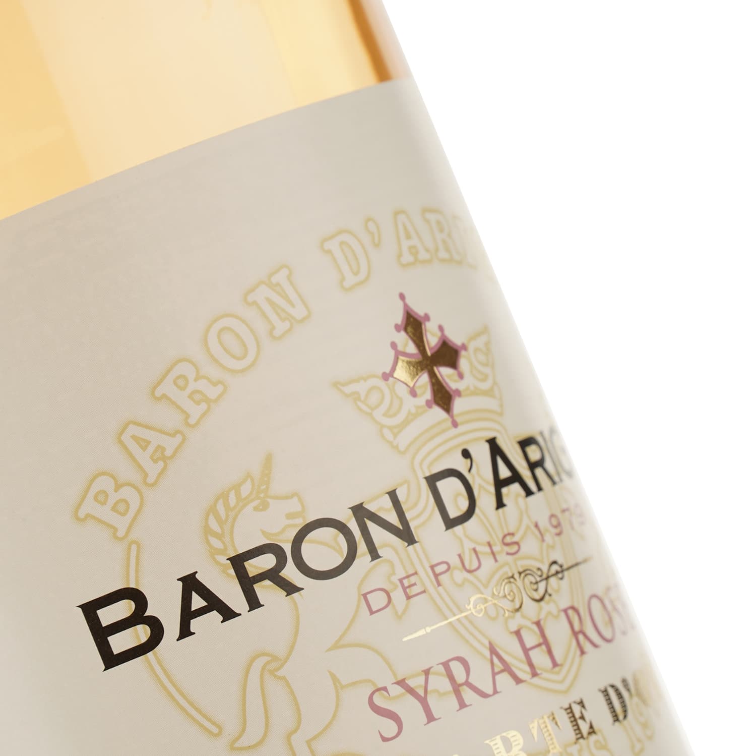 Вино Baron d'Arignac Syrah Rose, 12%, 0,75 л - зображення 3