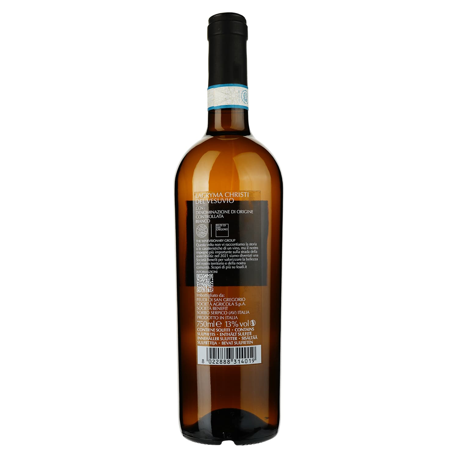 Вино Feudi di San Gregorio Lacryma Christi Bianco, біле, сухе, 0,75 л - зображення 2