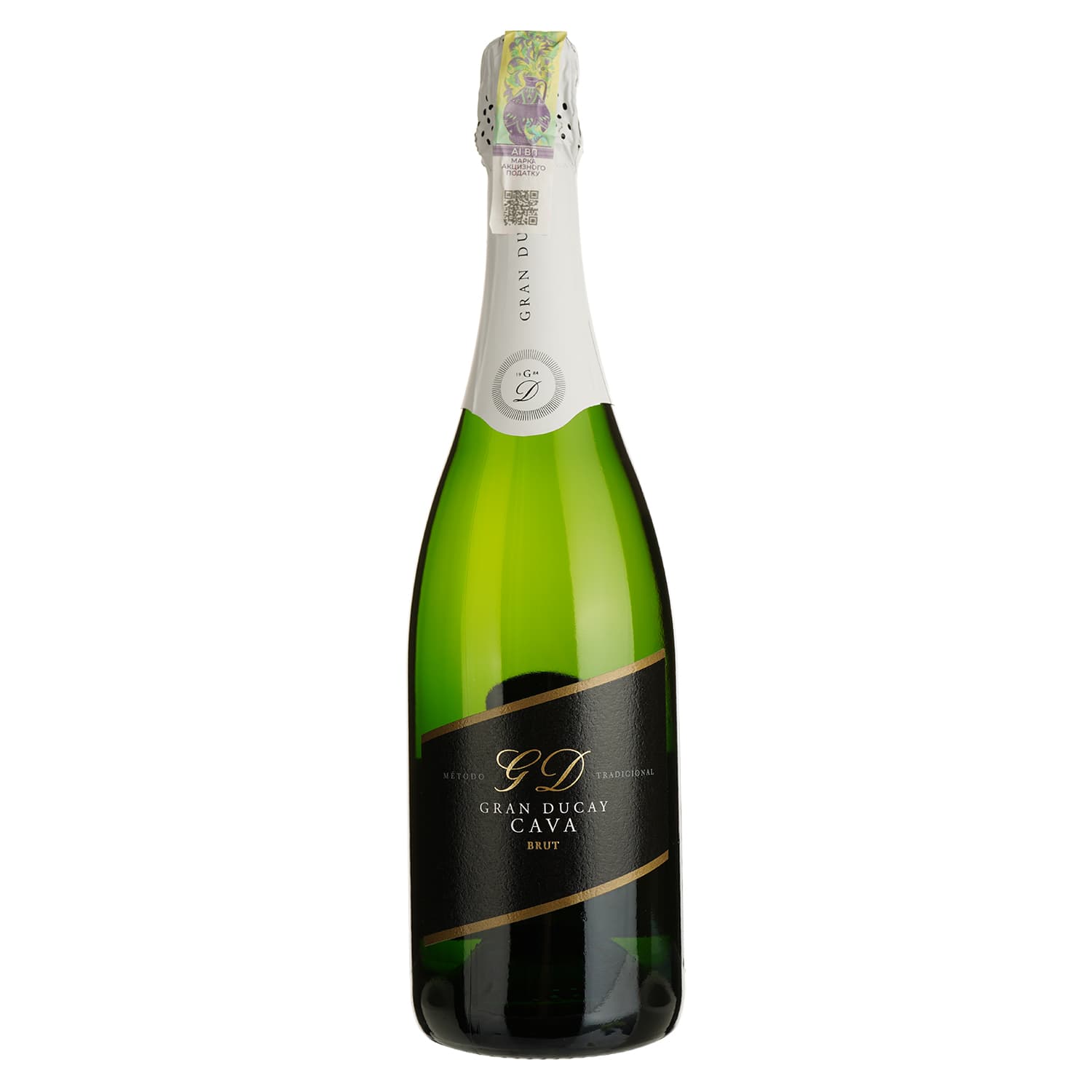 Вино ігристе Gran Ducay Cava Brut біле брют 0.75 л - зображення 1