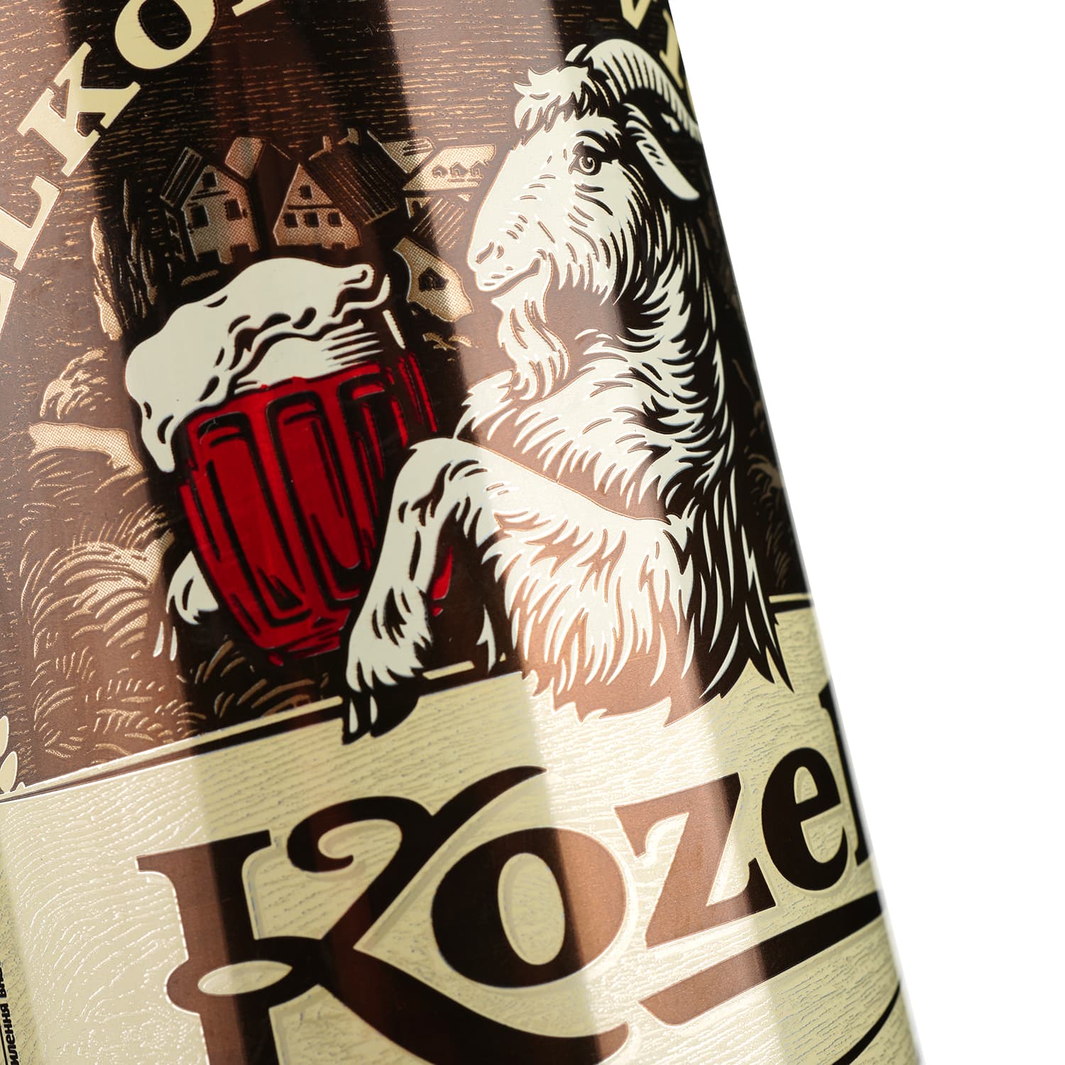 Упаковка пива Velkopopovitsky Kozel темне 3.7% 12 л з/б (0.5 л х 24 шт.) - зображення 5