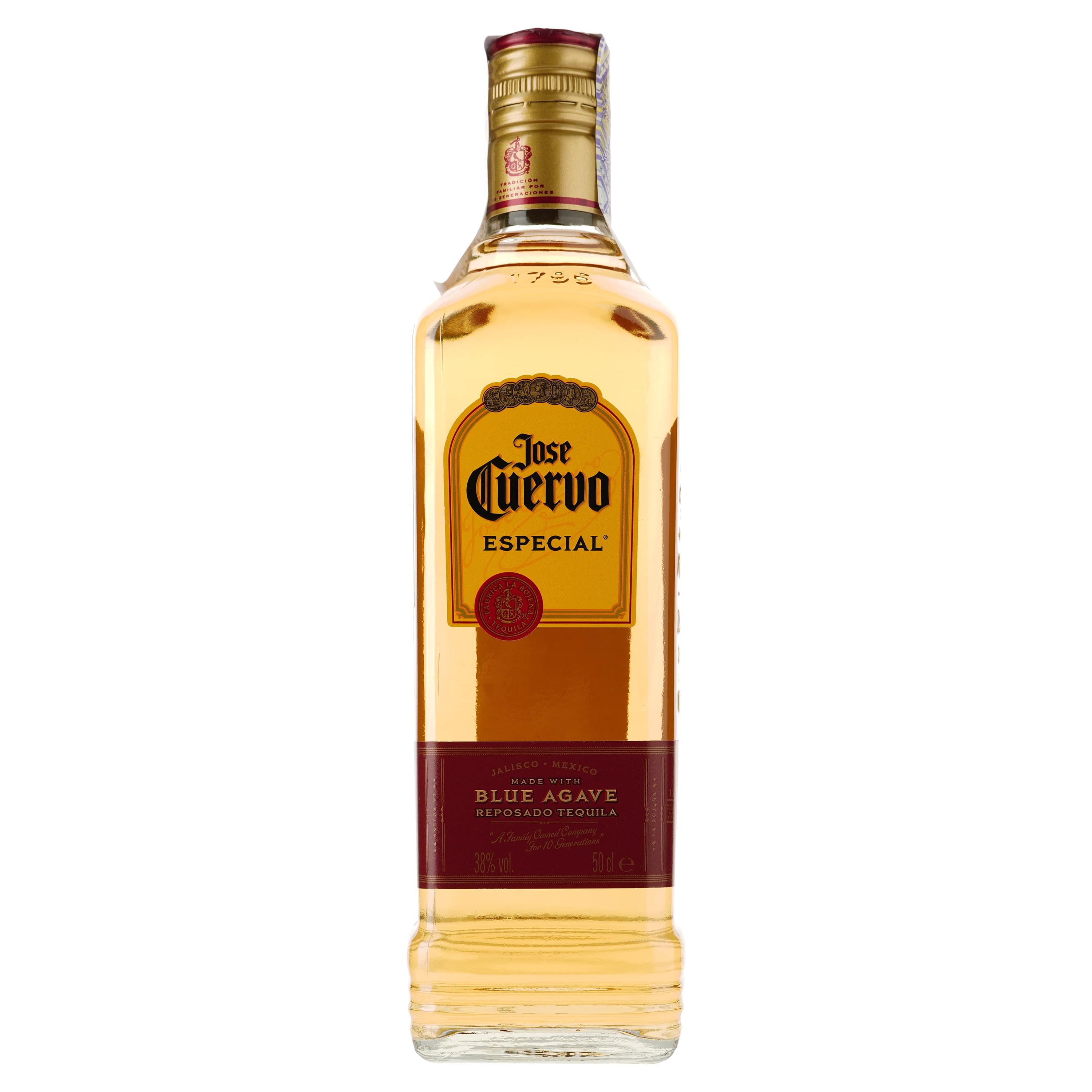 Текіла Jose Cuervo Especial Reposado, 38%, 0,5 л - зображення 1