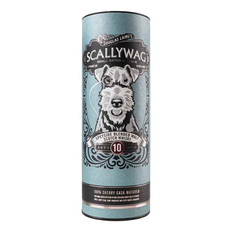 Віскі Douglas Laing Scallywag 10 уо Blended Malt Whisky, в тубусі, 46%, 0,7 л