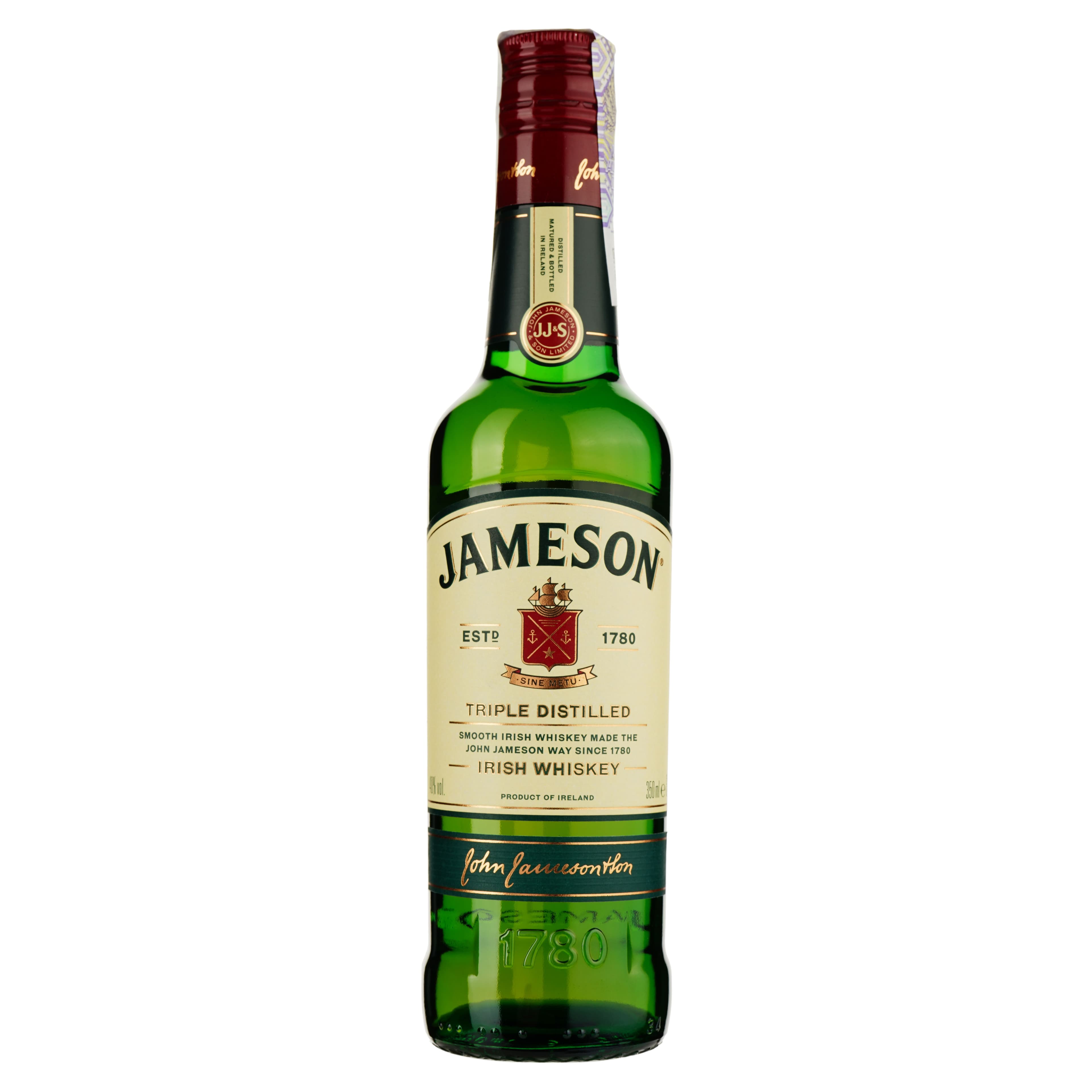 Віскі Jameson Irish Whisky, 40%, 0,35 л - зображення 1