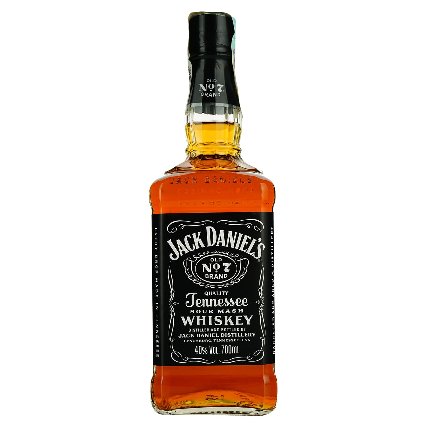 Віскі Jack Daniel's Old No.7, у металевій коробці, 40%, 0,7 л - зображення 3