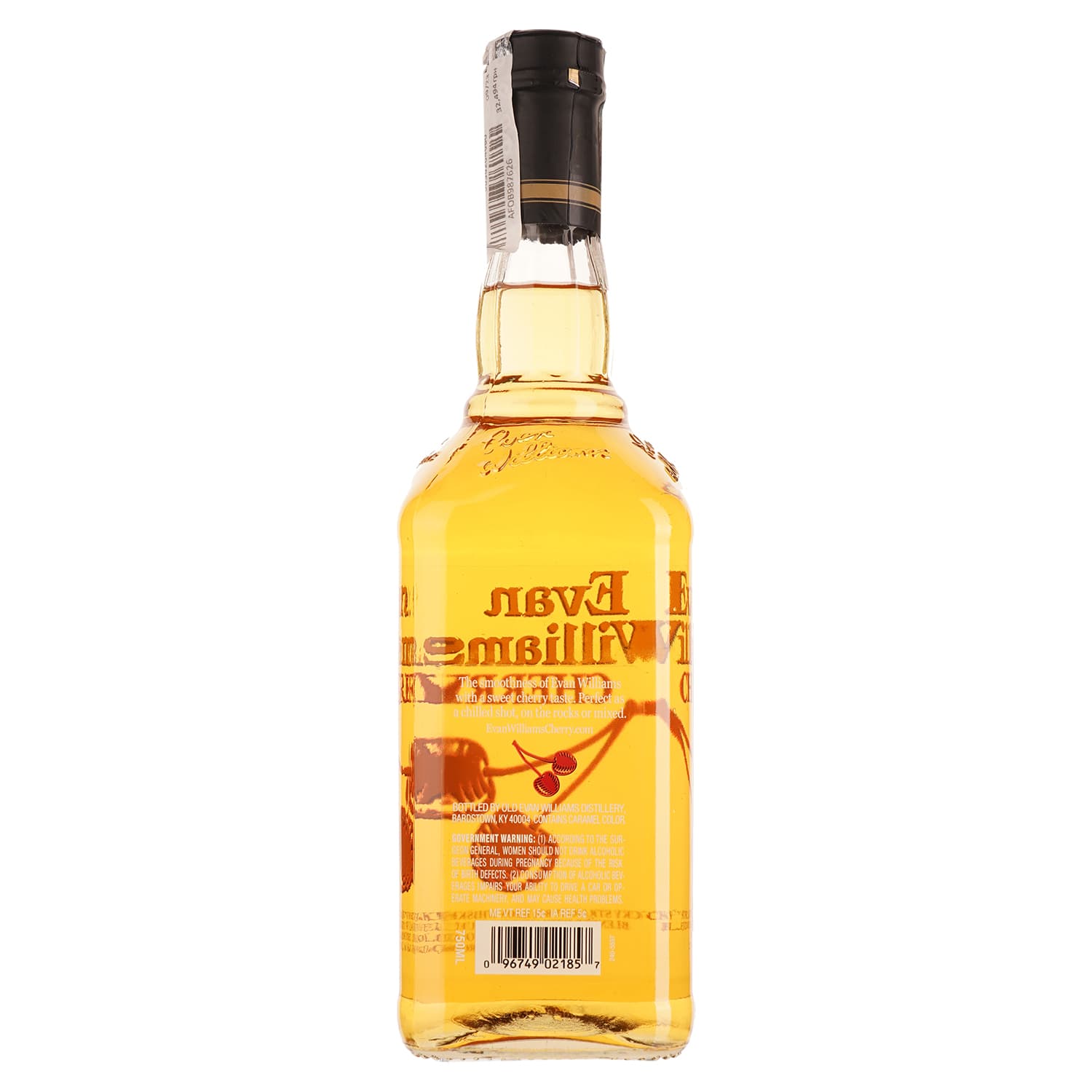 Лікер spirit drink Heaven Hill Distilleries Evan Williams Cherry 35% 0.75 л (8000013326038) - зображення 2